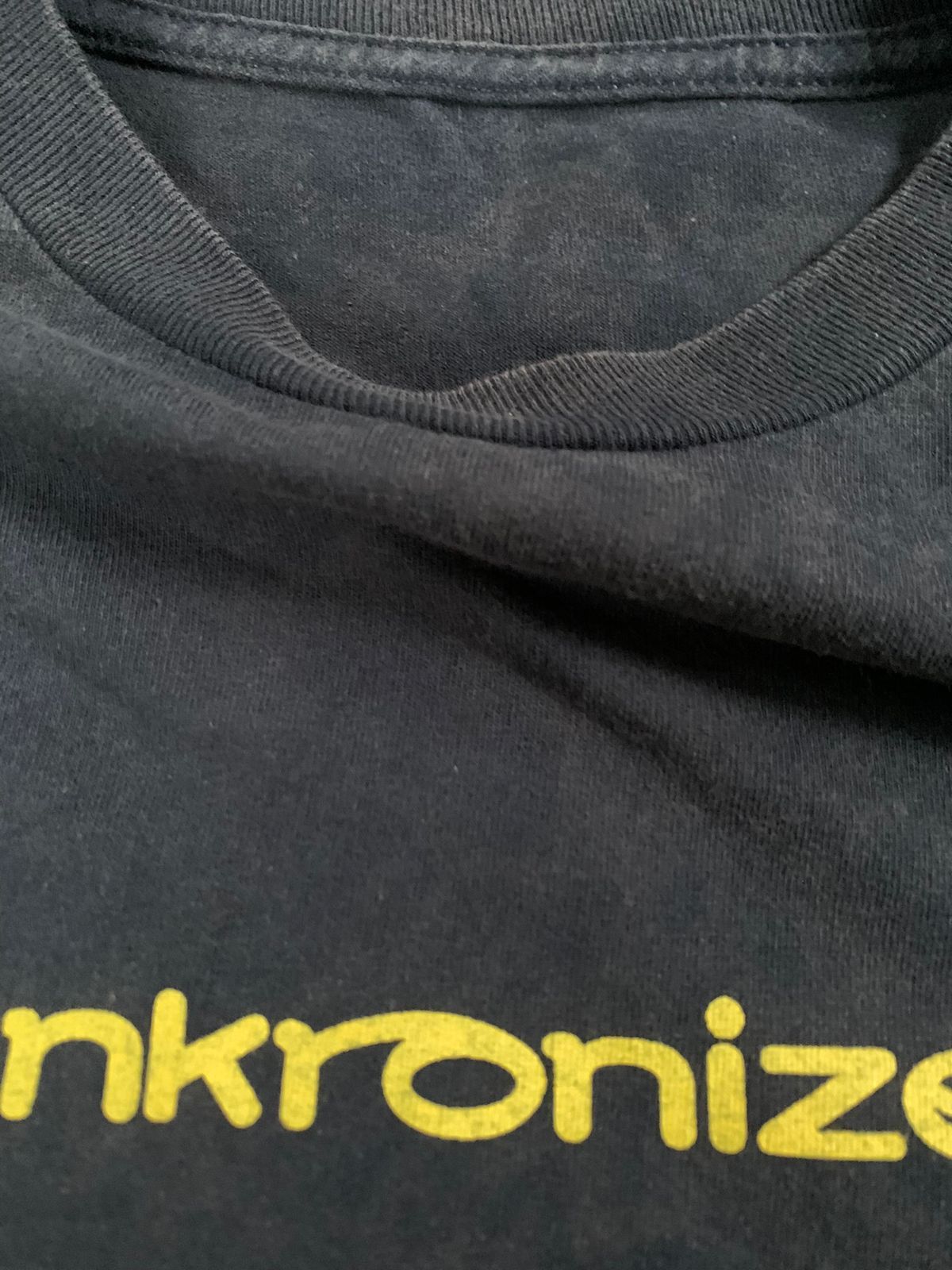 Band Tees Vintage 90s Jamiroquai Synkronized Long Sleeve Tee Size US L / EU 52-54 / 3 - 3 Thumbnail