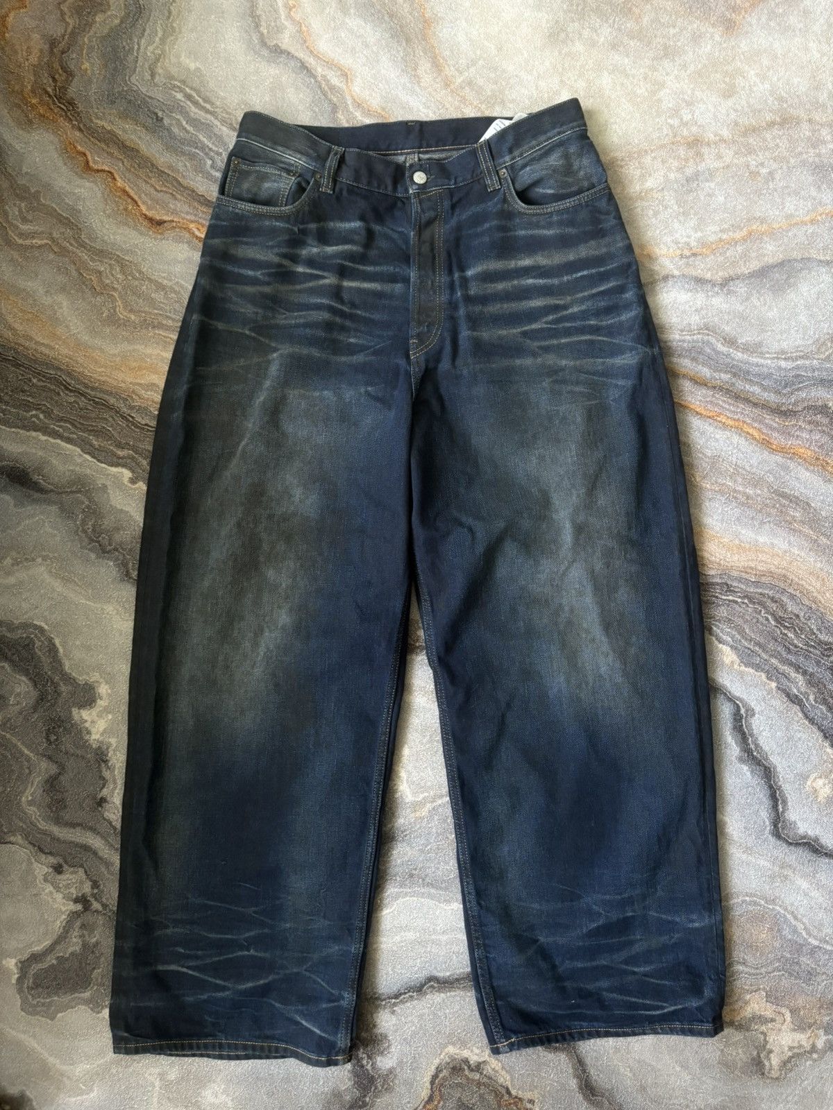 Acne Studios Acne Studios 2023 F Leather Pocket jeans Size US 34 / EU 50 - 2 Thumbnail