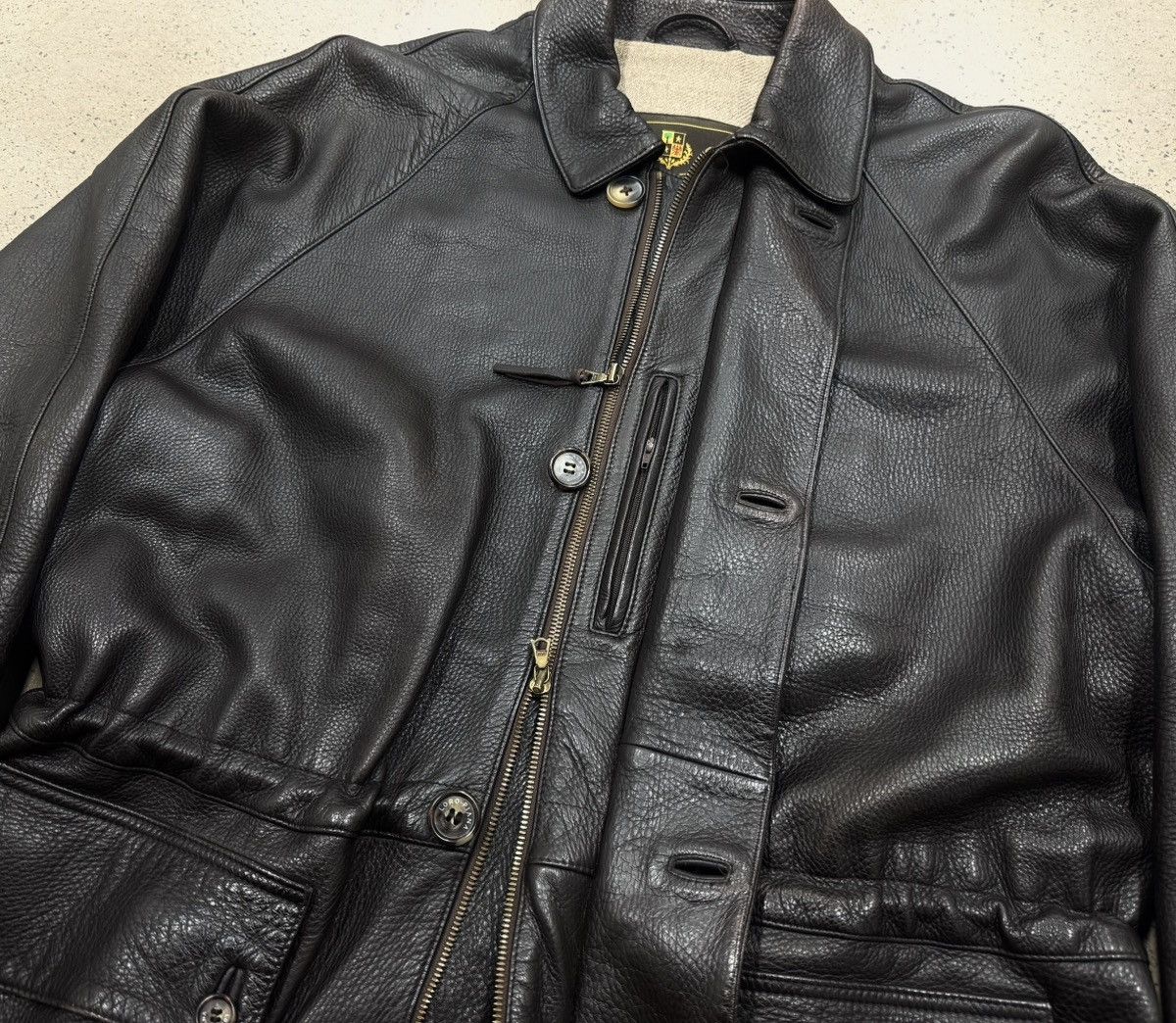 Loro Piana Loro Piana Horesy Leather Coat（Deerskin/cashmere） Size US L / EU 52-54 / 3 - 5 Thumbnail