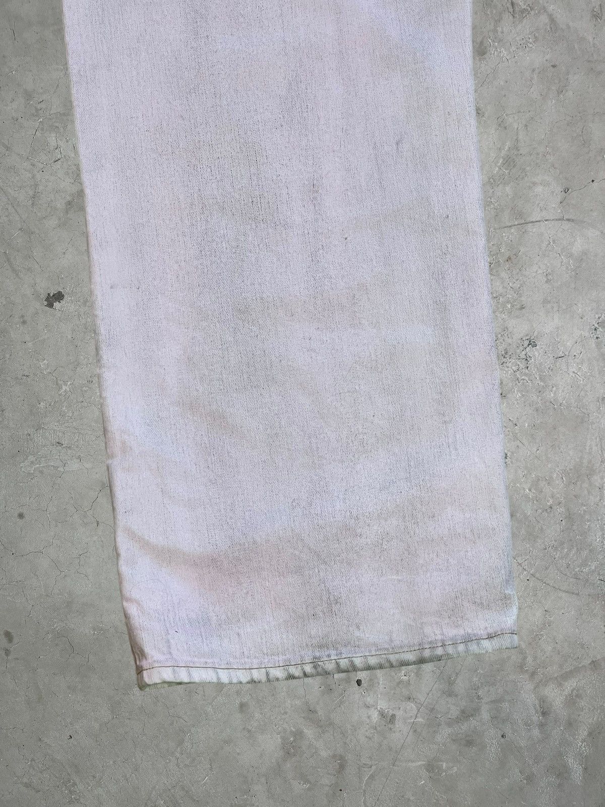 Acne Studios Acne Studios Pink Waxed Baggy Denims Size US 34 / EU 50 - 8 Thumbnail