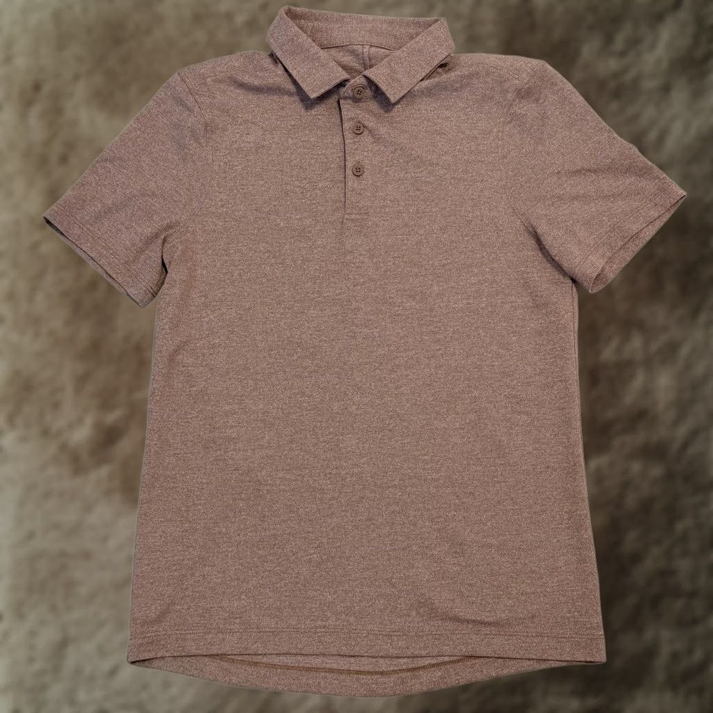 Lululemon Lululemon Polo Shirt Mens Small Brown Short Sleeve Athletic Golf Performance Shirt Casual Activewear Polo Mens S Brown Sports Size US S / EU 44-46 / 1 - 1 Thumbnail