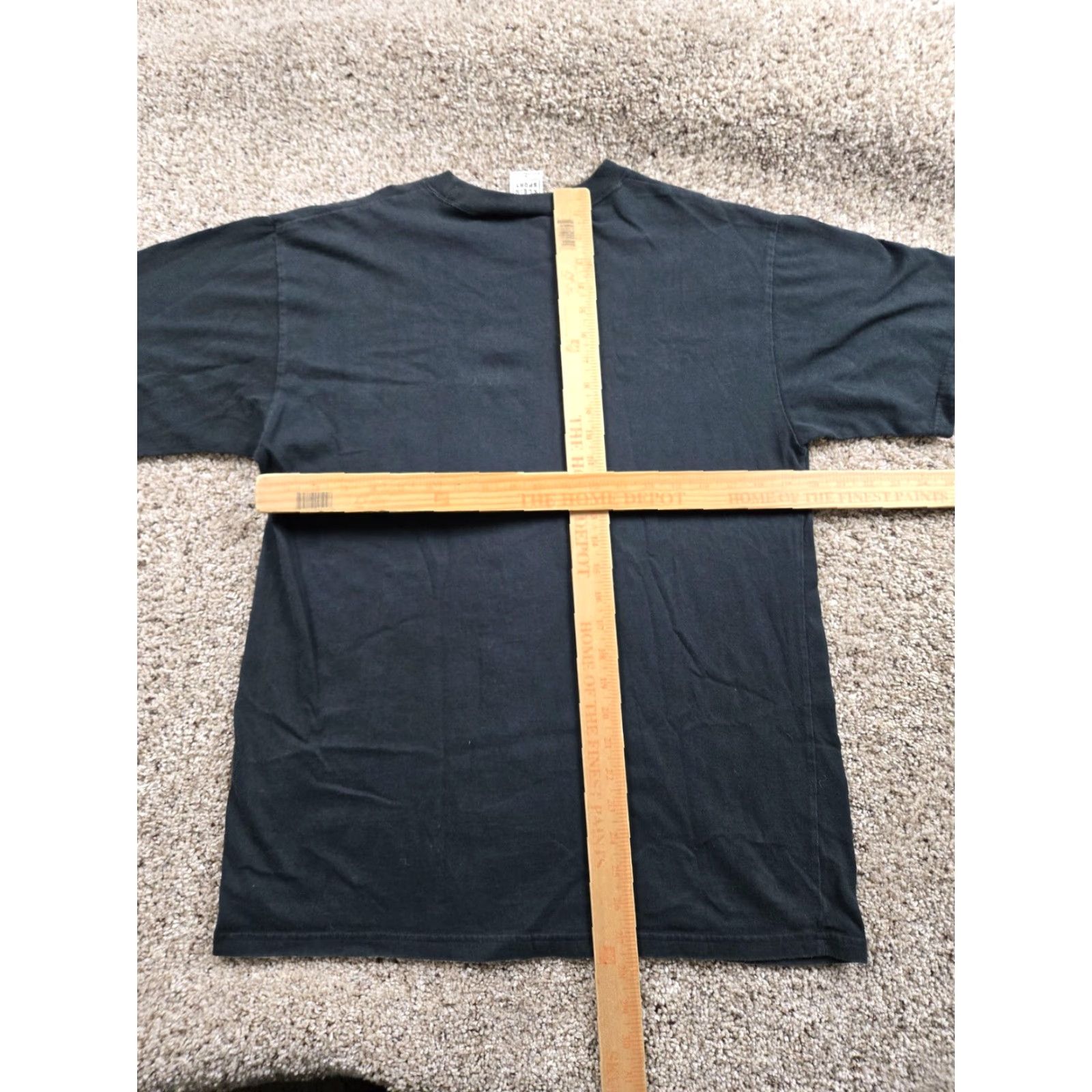 Calvin Klein VINTAGE Calvin Klein Sport Shirt Mens M Black Cotton Pocket Crest Logo Embroidered Crew Neck Short Sleeve Knit Solid All Seasons Cotton Shirt Mens Size US M / EU 48-50 / 2 - 7 Thumbnail