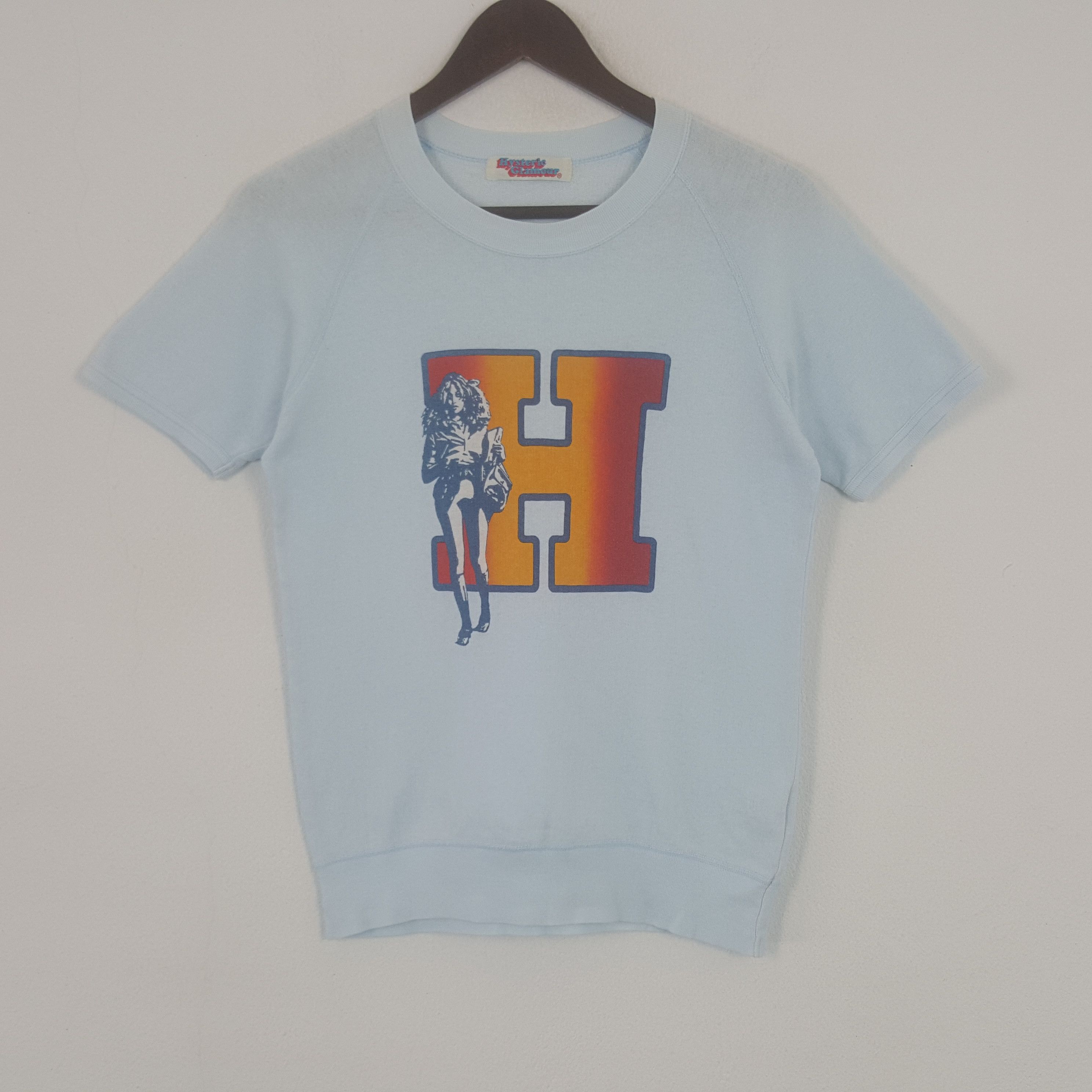 Hysteric Glamour × Vintage Vintage Hysteric Glamour Japanese Big H Tshirt Size S / US 4 / IT 40 - 1 Thumbnail