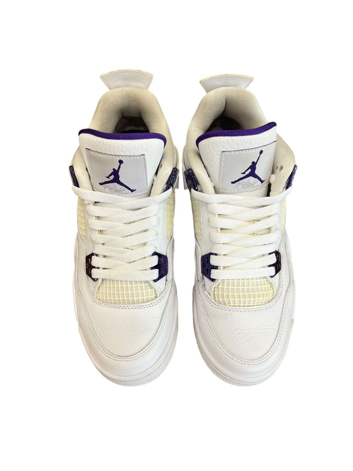 Jordan Brand Jordan 4 Retro Purple Metallic Size US 6 / EU 39 - 4 Thumbnail