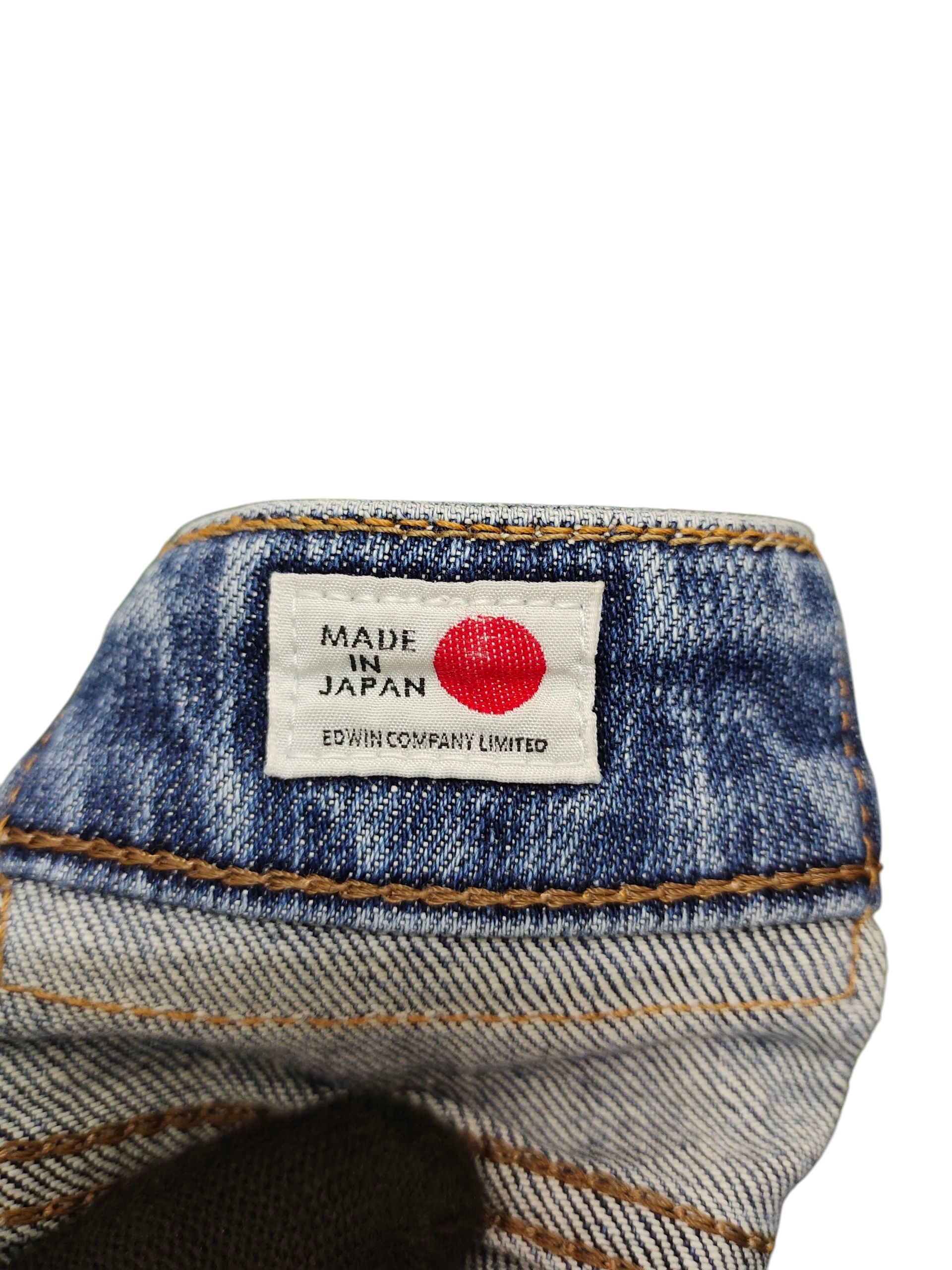 Comme des Garcons × Undercover Vintage Edwin 503 Clawmark Distress Denim Jeans Size US 31 - 11 Thumbnail