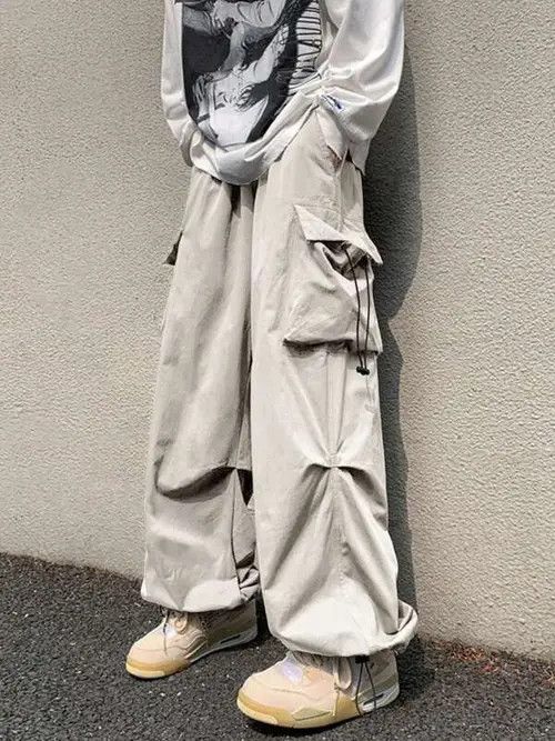 Parachute Multi-Pocket Sweatpants Gorpcore Cargo