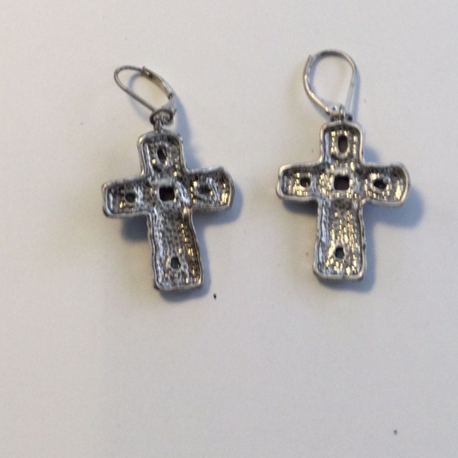 Other Fashion Leader Cross Lever Back Dangle Earrings Size ONE SIZE - 15 Thumbnail