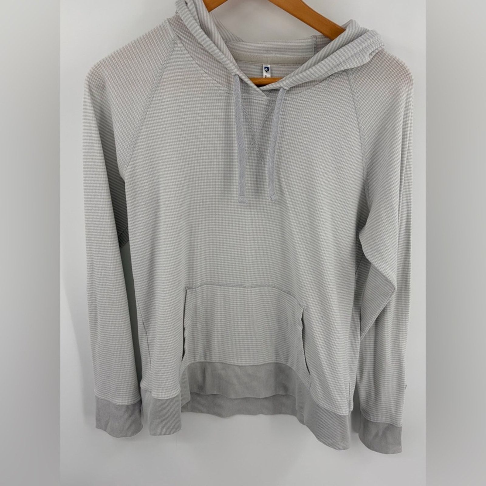 Kuhl Kuhl women’s stria mist gray striped pullover hoody size M Size M / US 6-8 / IT 42-44 - 1 Thumbnail