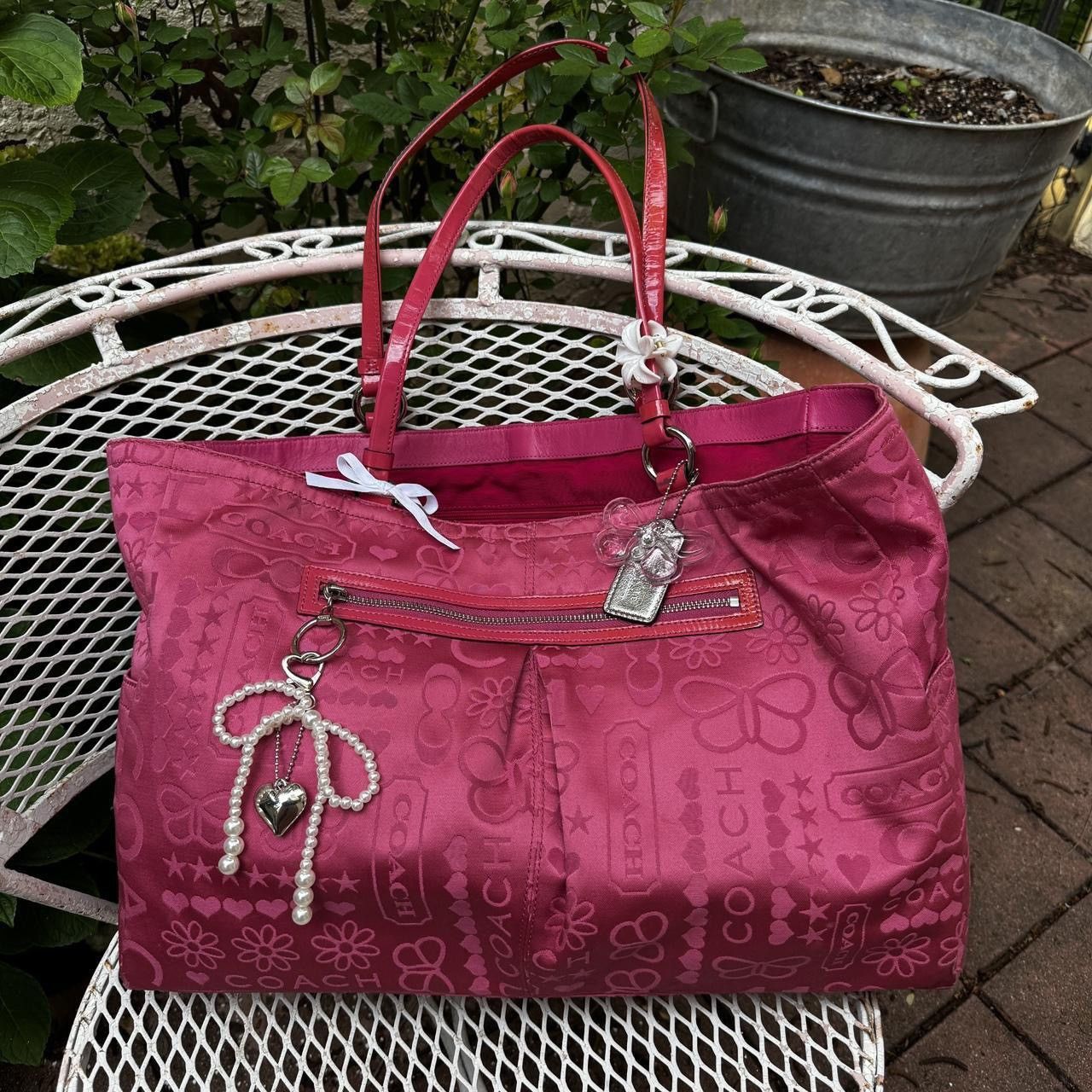 Coach × Designer × Vintage Vintage Y2K Coach Poppy Glam Handbag