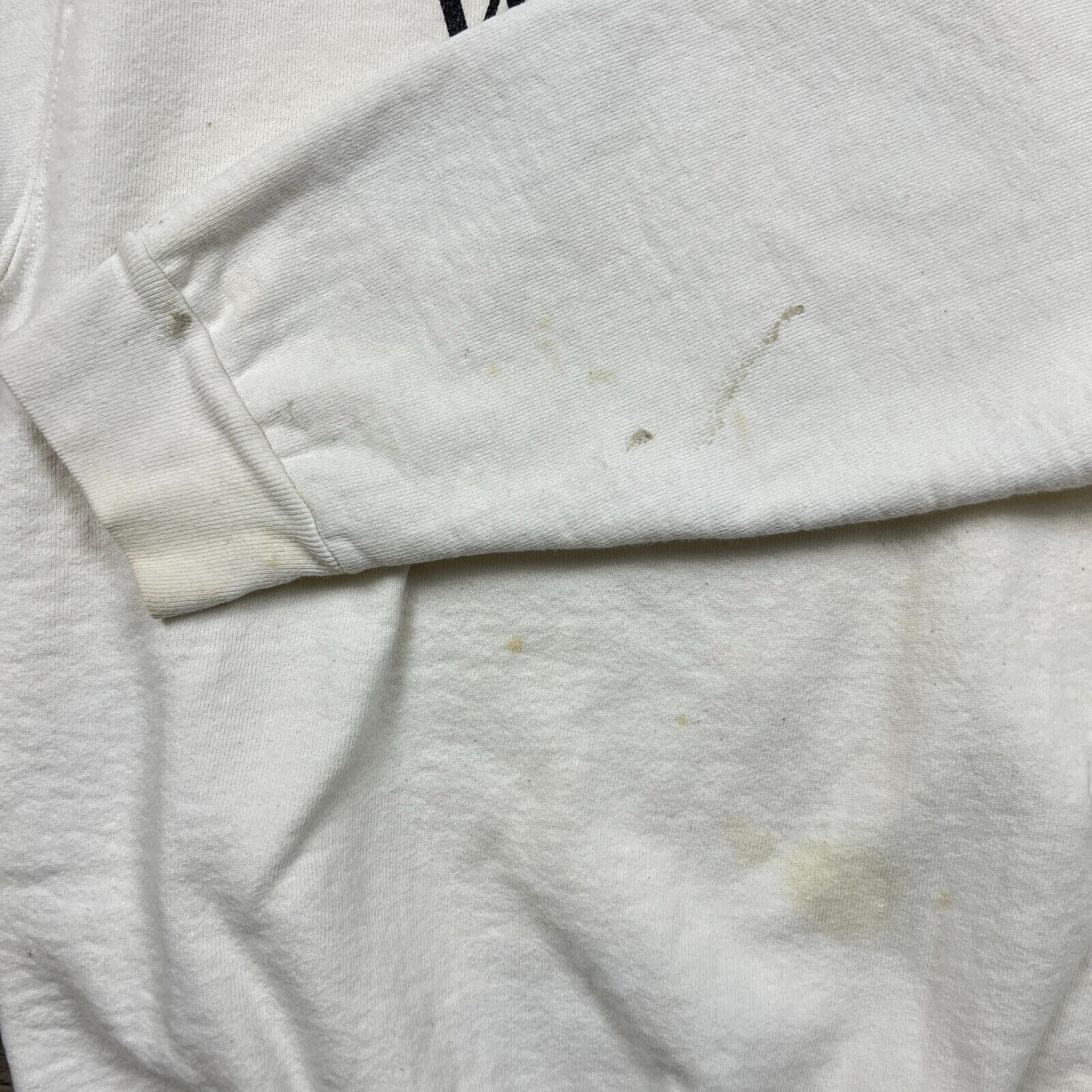 Vintage University of Waterloo Sweatshirt Large White Pullover 90s Size US L / EU 52-54 / 3 - 4 Thumbnail