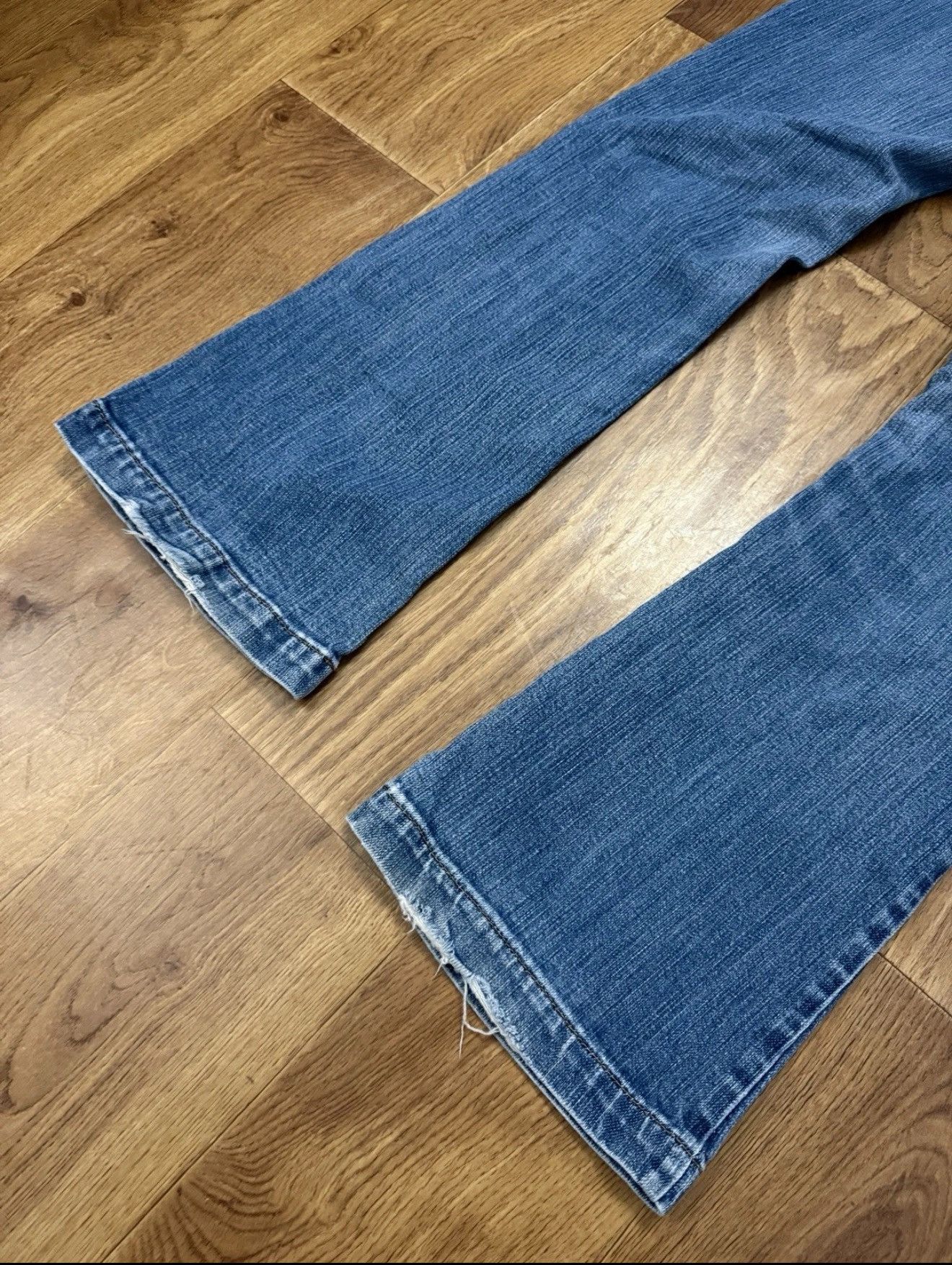 Miss Sixty Miss Sixty Extra Love Low Rise Flared Jeans Hysteric Type Size 32" / US 10 / IT 46 - 2 Thumbnail