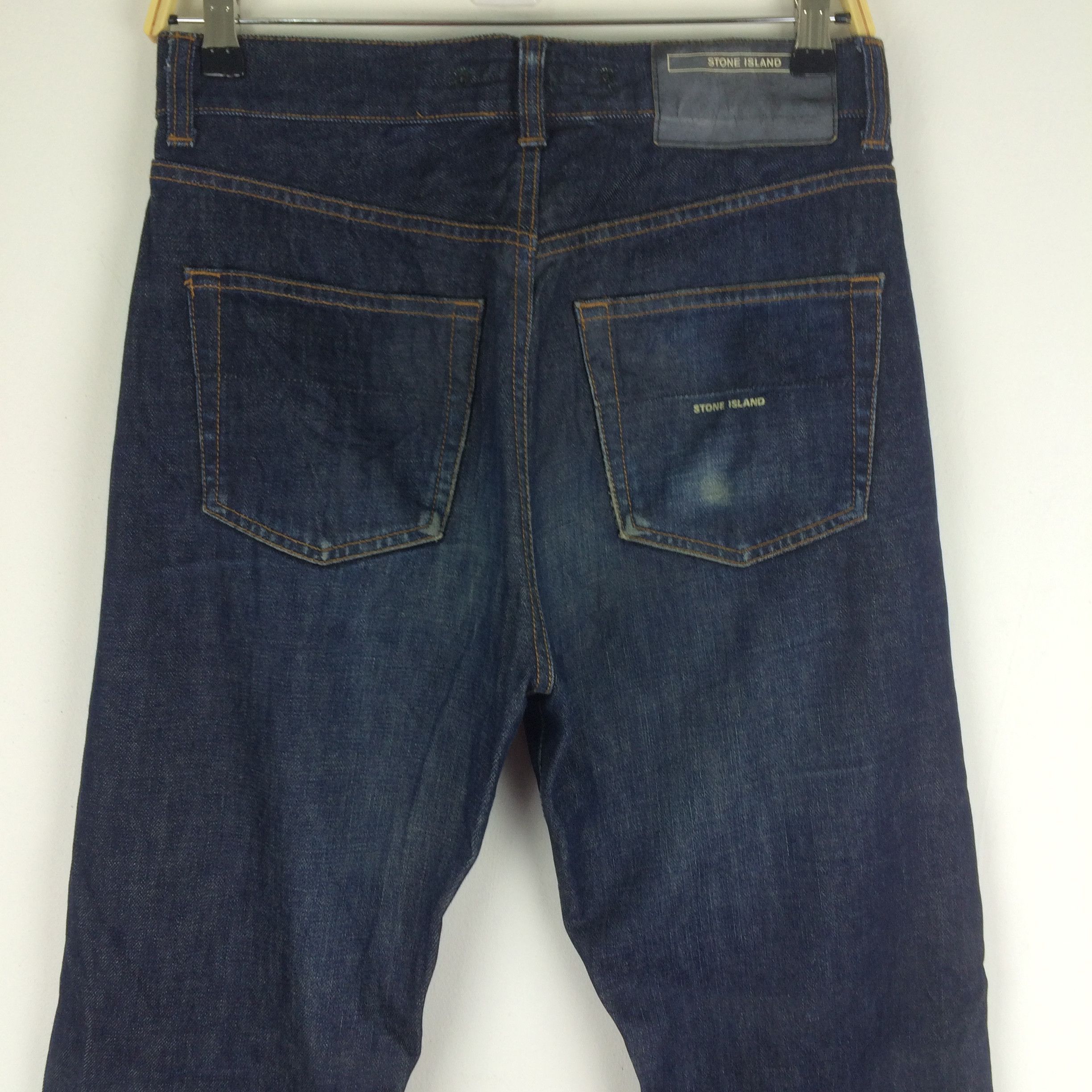 Stone Island X5 Genuine Stone Island Blue Jeans MADE IN ITALY W31 L42 Size US 31 - 2 Thumbnail