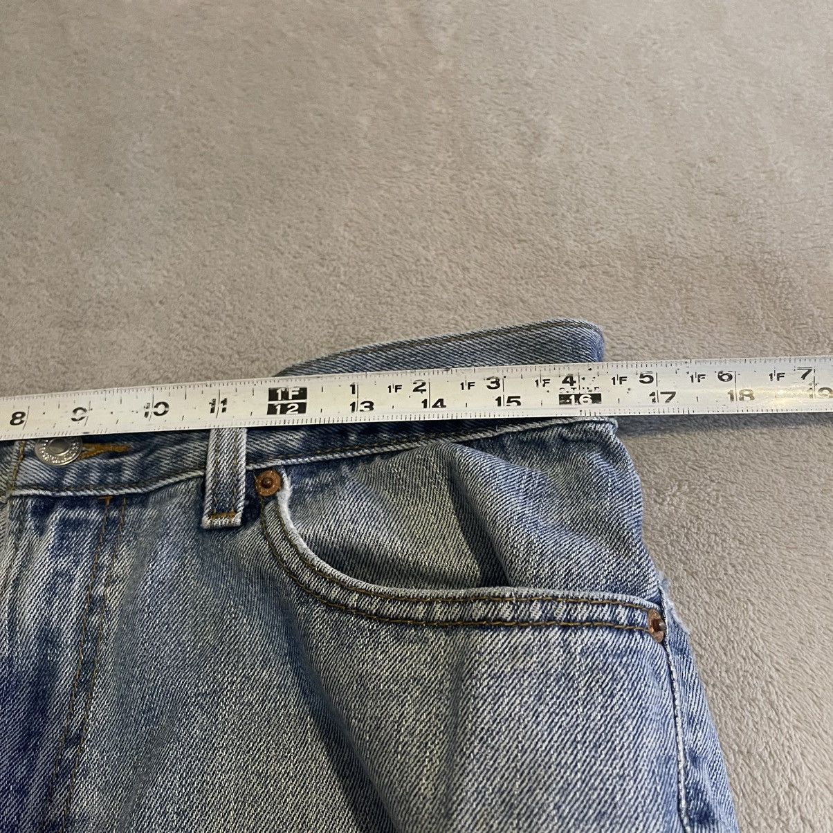 Levi's Levis 505 Regular Fit Jeans Mens 34x34 Blue Denim Straight Size US 33 - 7 Thumbnail