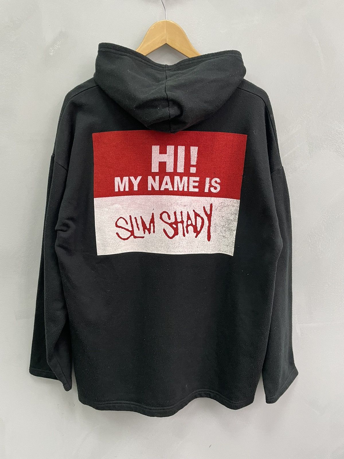 Eminem × Rap Tees × Vintage Vintage Eminem Hoodie slim shady (50 cent Tupac wutang) Size US L / EU 52-54 / 3 - 5 Thumbnail