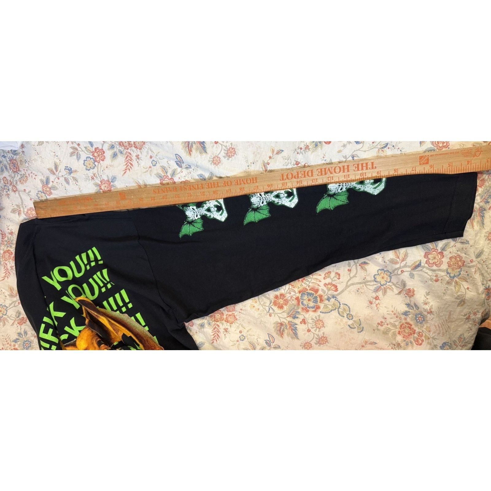 Vintage Overkill Longsleeve F@@k You Screen Stars Vintage t- Shirt Size US XL / EU 56 / 4 - 16 Thumbnail