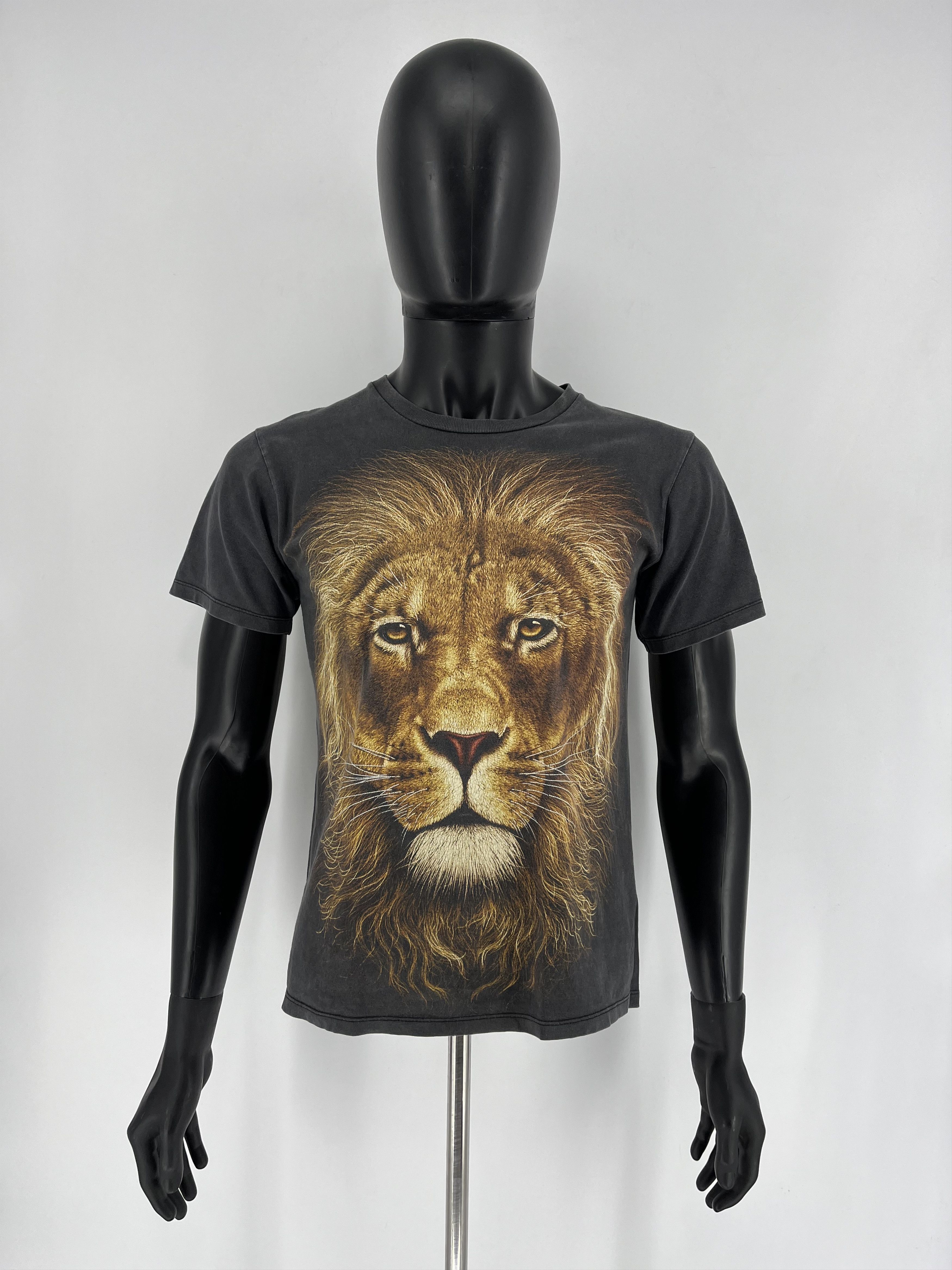 Vintage Vintage Y2K 90s Tiger Face Boxy Graphic Tee Size US S / EU 44-46 / 1 - 2 Thumbnail