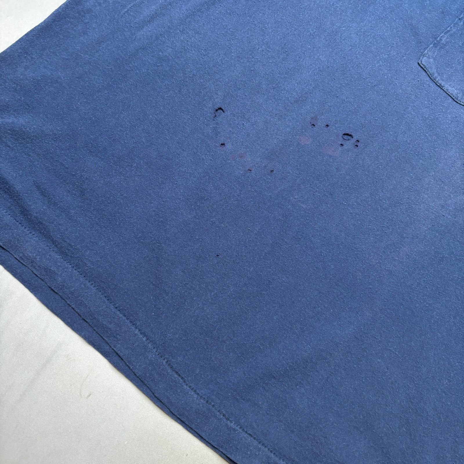 Fruit Of The Loom × Vintage VTG 90s Fruit of the Loom Selvedge Pocket Shirt Men's XL Size US XL / EU 56 / 4 - 9 Thumbnail