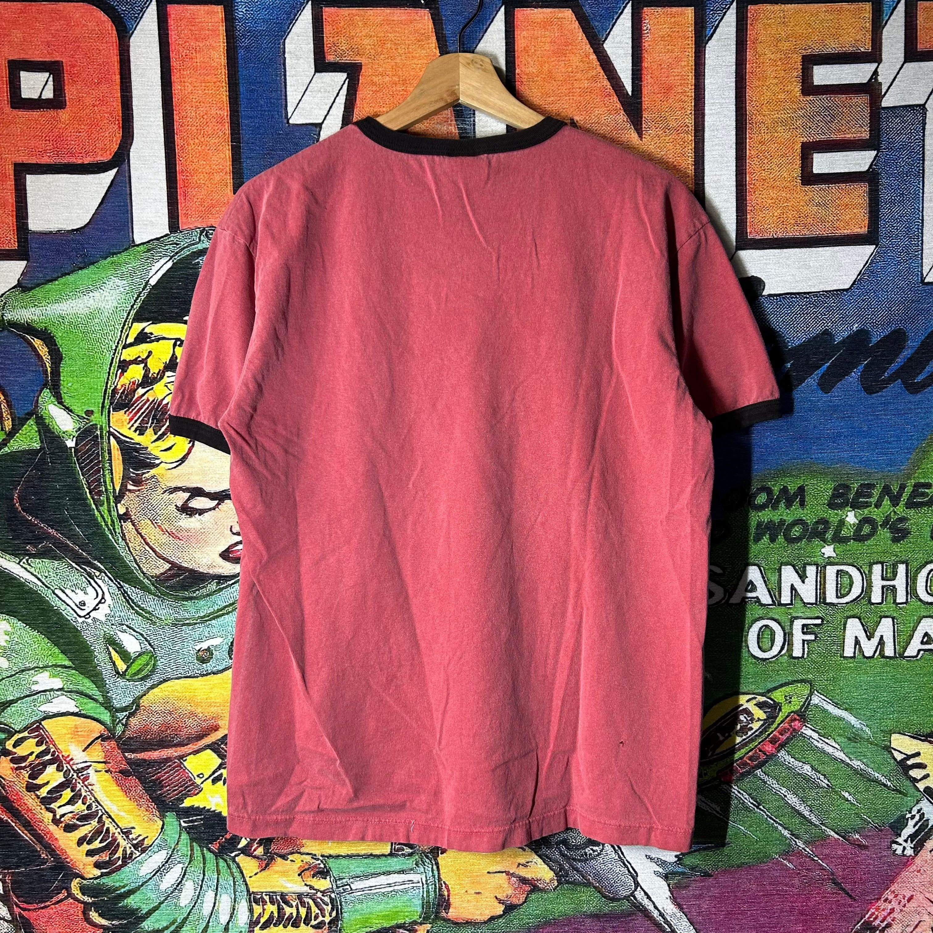 Vintage Y2K ‘I Shaved My Balls For This’ Ringer Tee Size Small Size US S / EU 44-46 / 1 - 2 Thumbnail