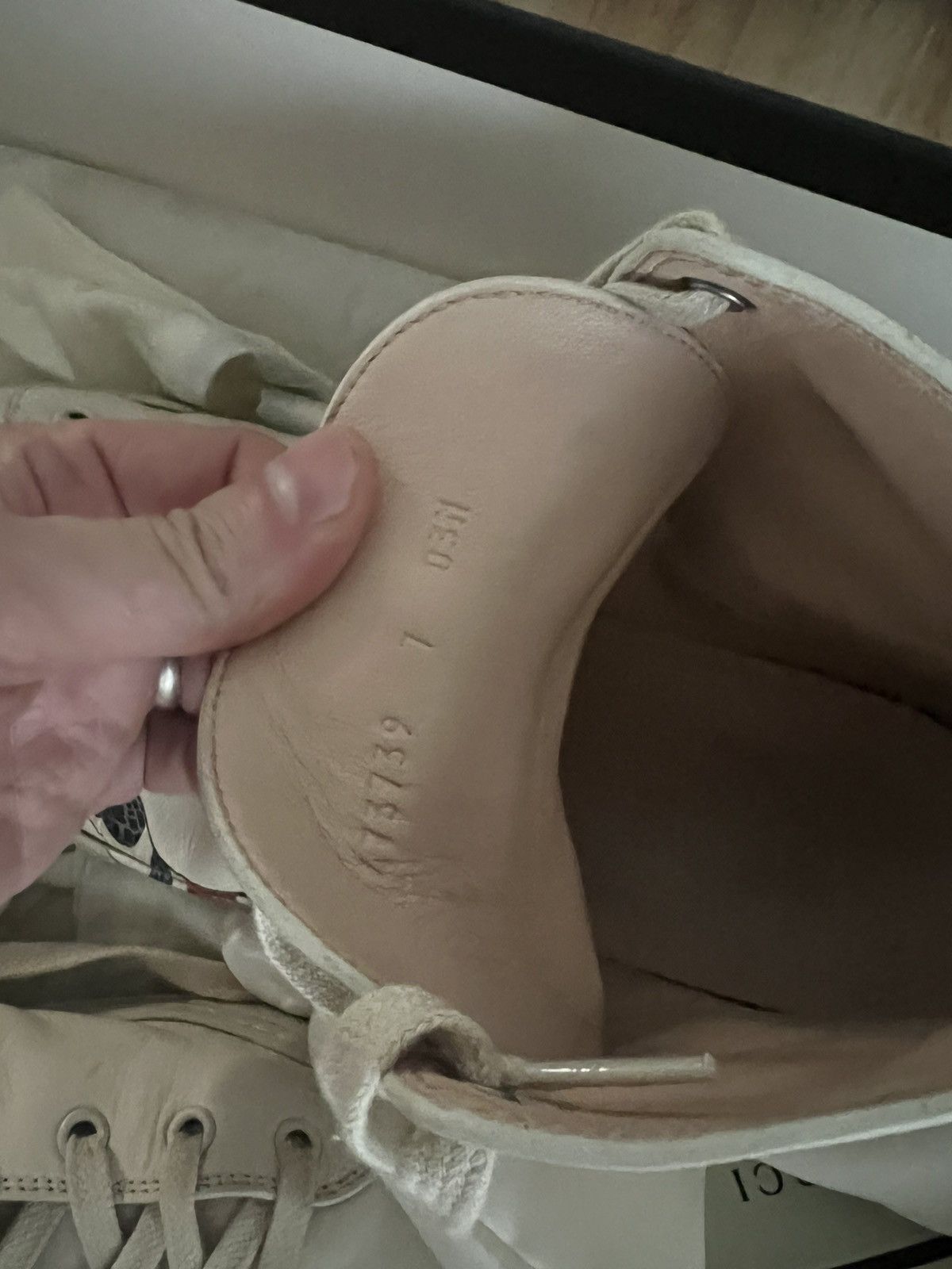 Gucci Gucci Ace Kingsnake High-Top Size US 7 / EU 40 - 5 Thumbnail