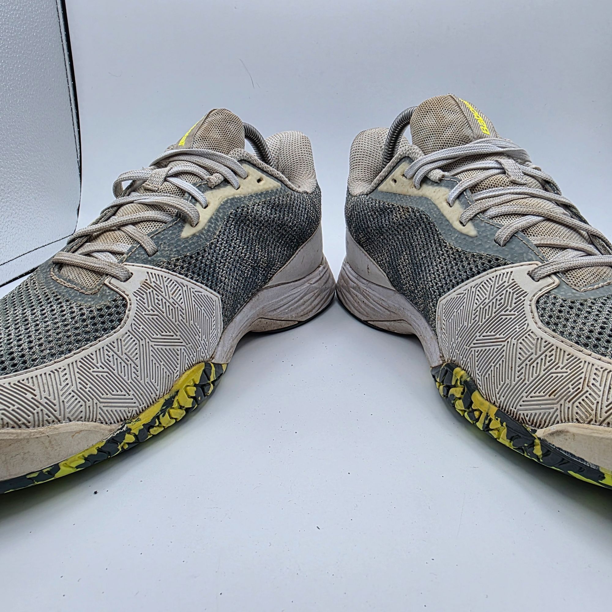 Other Babolat Jet Tere All Court Mens Size 9.5 Gray Yellow Tennis Size US 9.5 / EU 42-43 - 3 Thumbnail