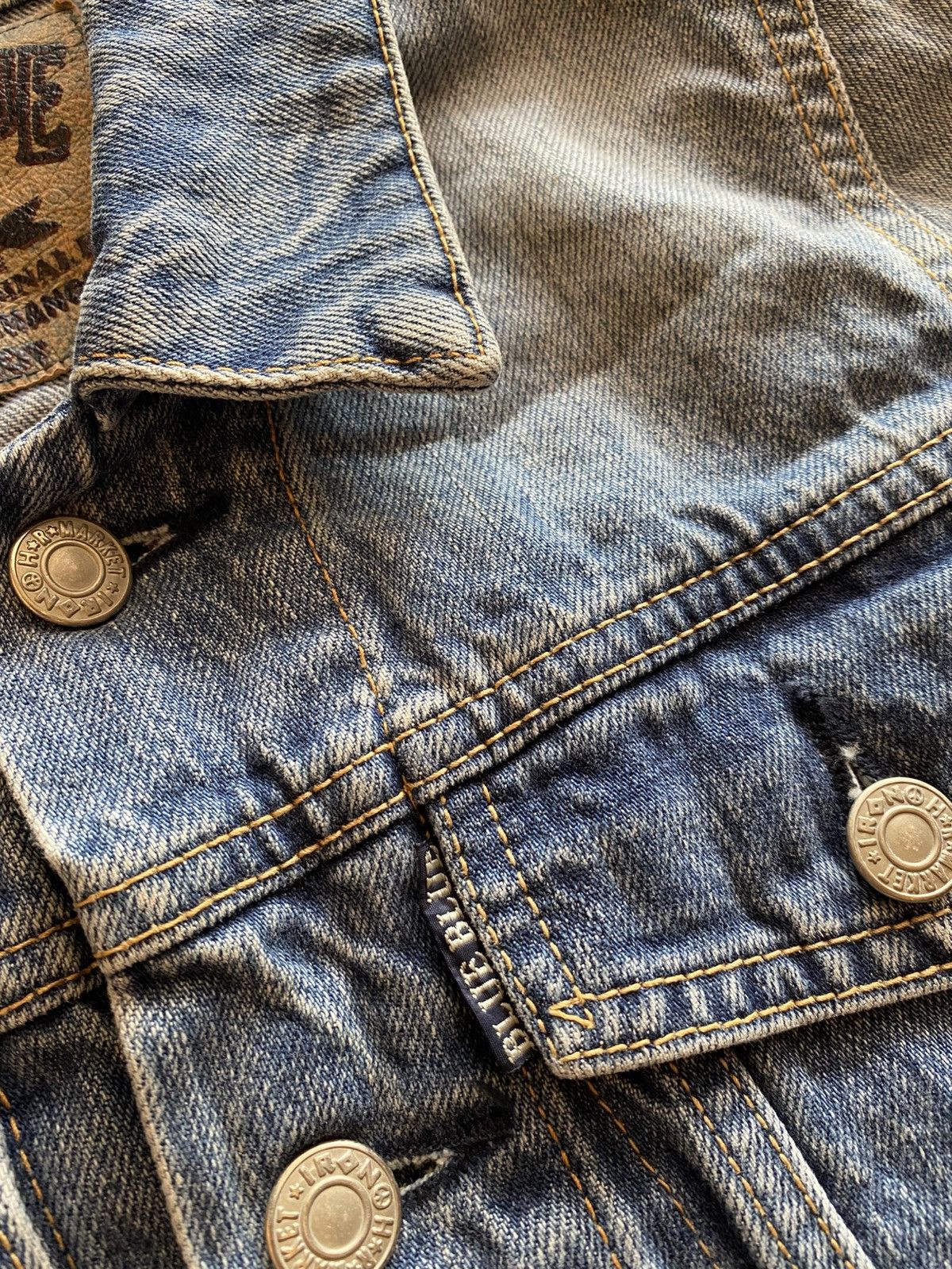 Blue Blue Japan Blue Blue Indigo Denim Jacket Kids Size XXS / US 00 / IT 34 - 5 Thumbnail