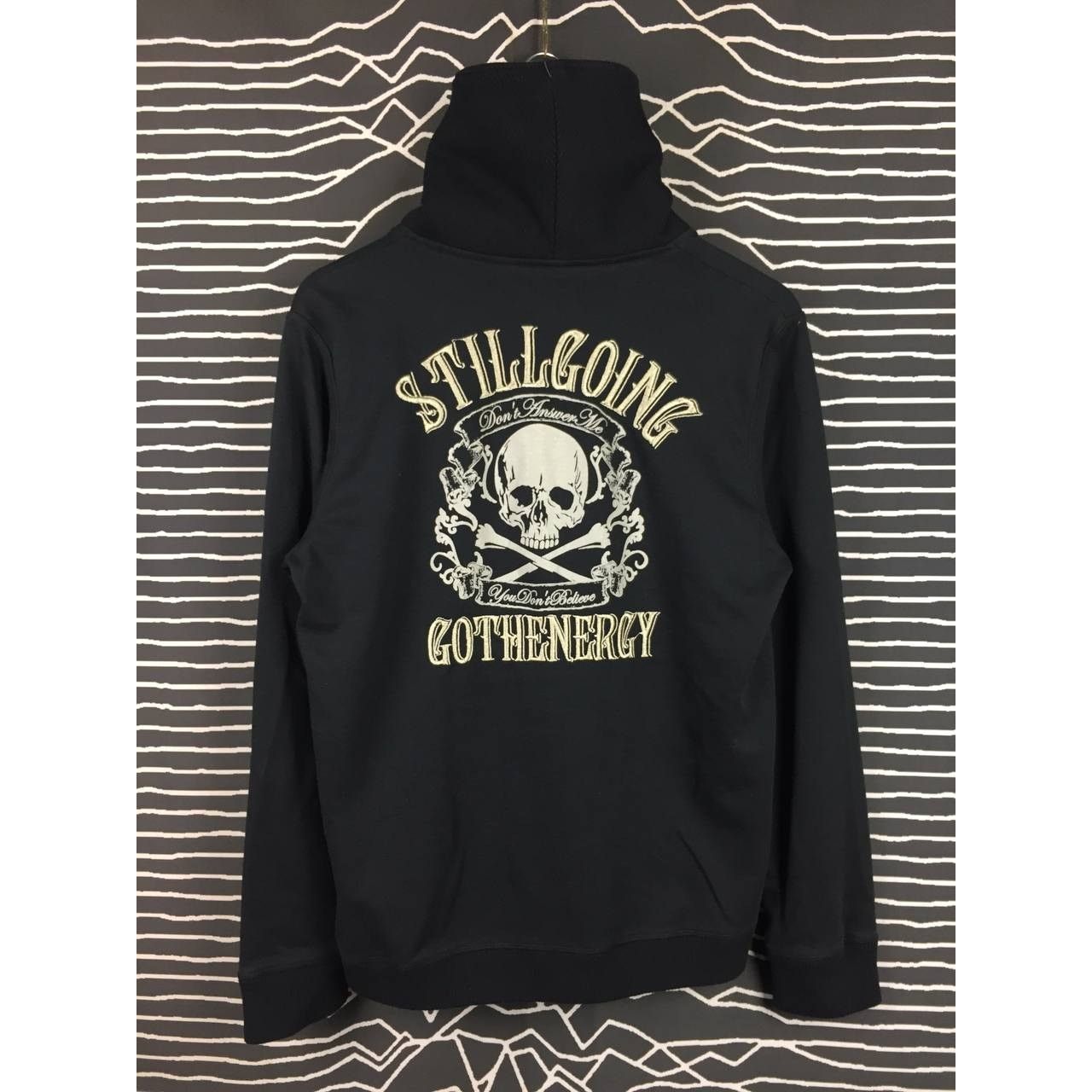 In The Attic × Japanese Brand × Seditionaries In The Attic Homme Skull Embroidered Shawl Collar Cardigan Size US M / EU 48-50 / 2 - 4 Thumbnail