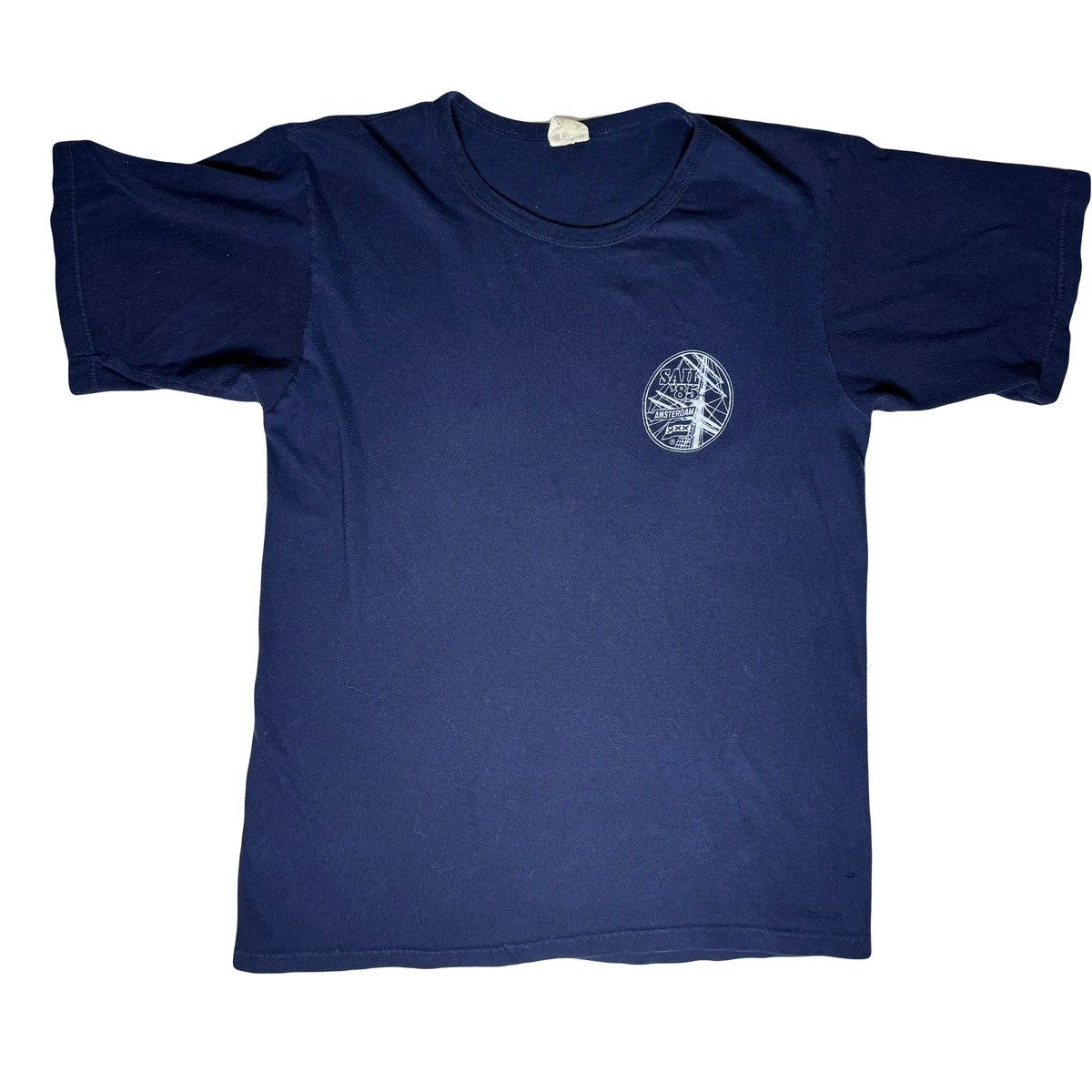 Vintage Vintage Rare 80s Sail '85 Amsterdam Sailing T-Shirt Size US XS / EU 42 / 0 - 1 Thumbnail