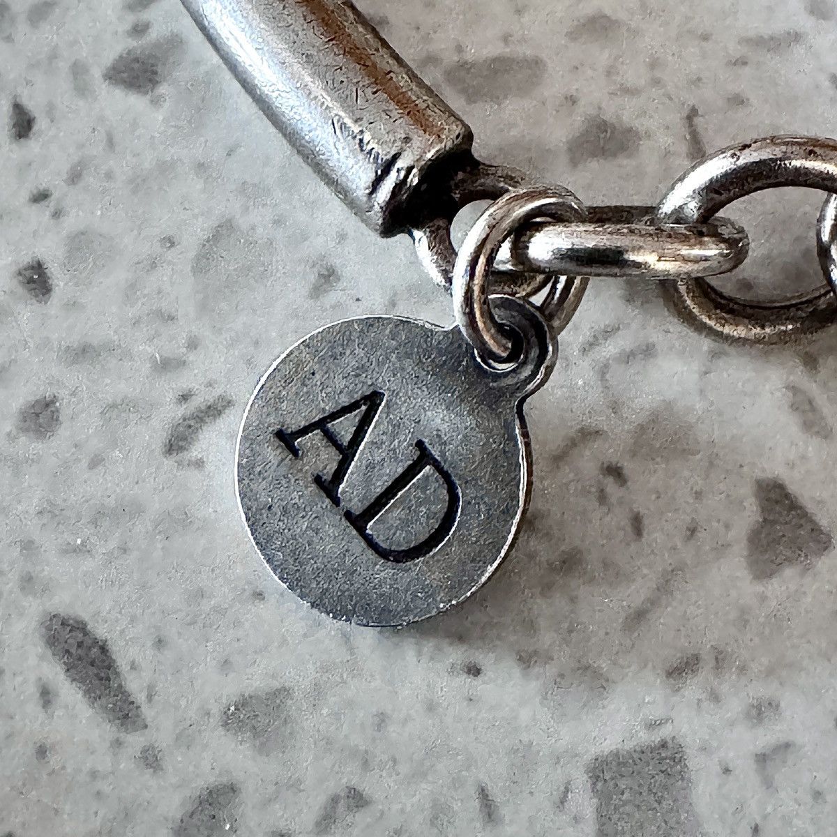Ann Demeulemeester 925 Solid Silver Archive Tube Necklace Size ONE SIZE - 3 Thumbnail