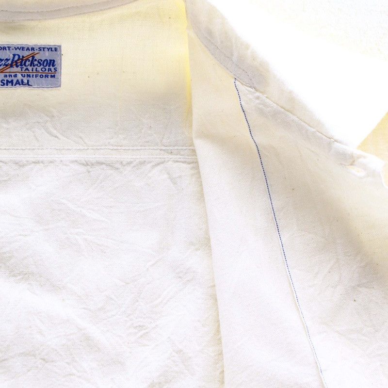 Buzz Rickson's Selvedge Chambray Open Collar S/S Shirt Size US S / EU 44-46 / 1 - 5 Thumbnail