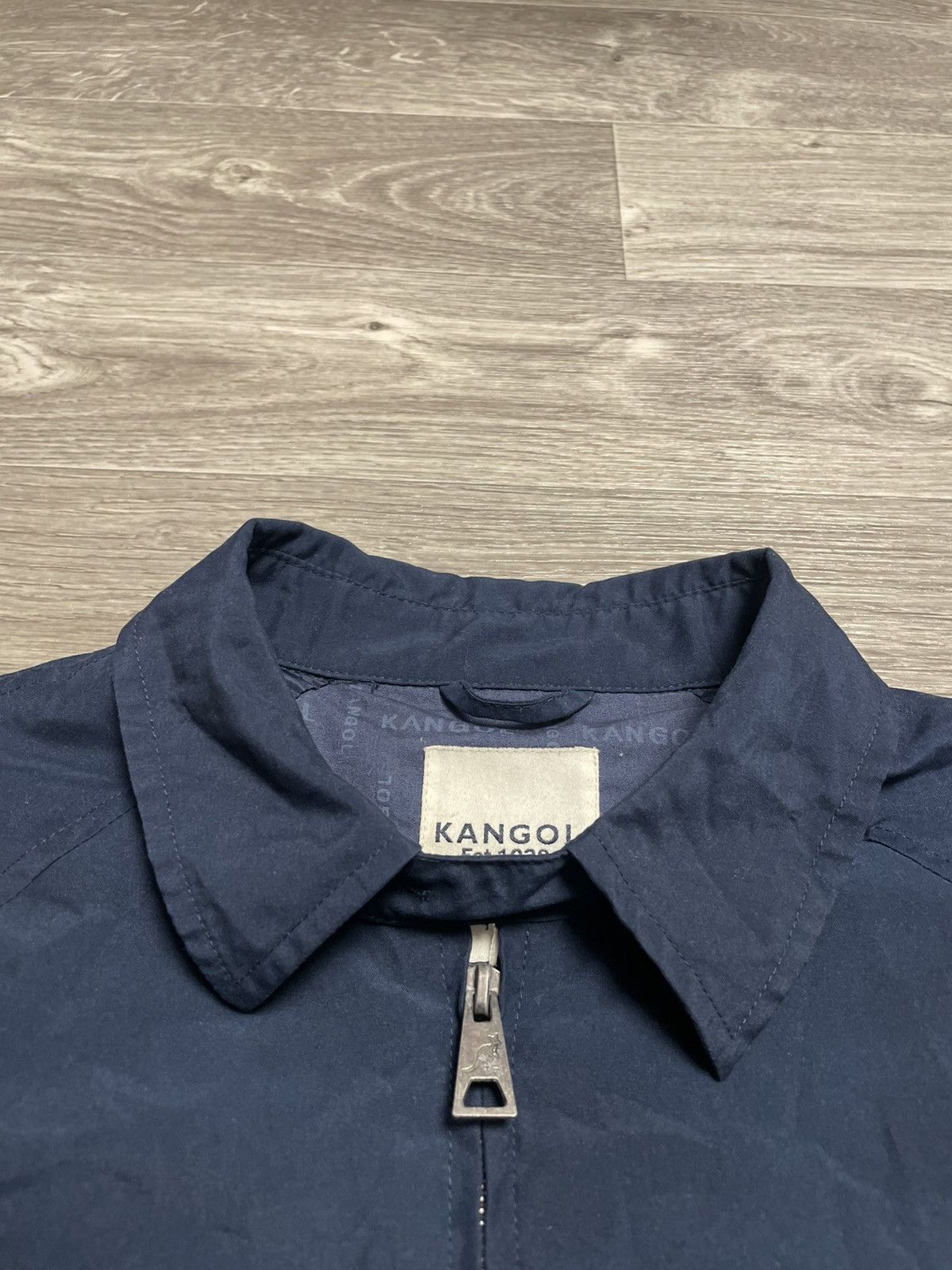 Kangol Vintage Kangol Navy Blue Light Jacket Overshirt 90s Size US M / EU 48-50 / 2 - 10 Thumbnail