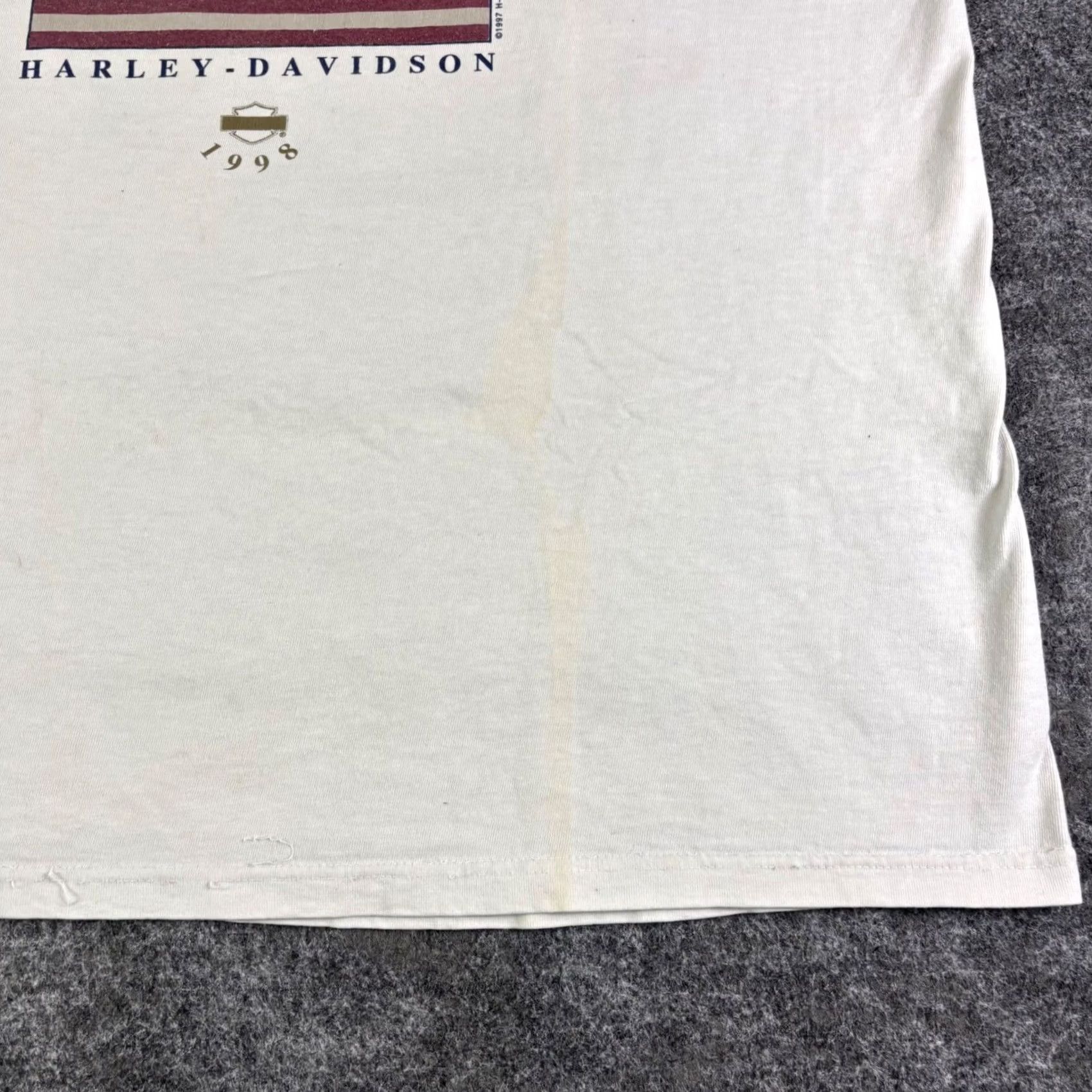 Harley Davidson VINTAGE Harley-Davidson Daytona Bike Week Tank Top White XL Mens 90s USA Shirt Size US XL / EU 56 / 4 - 5 Thumbnail