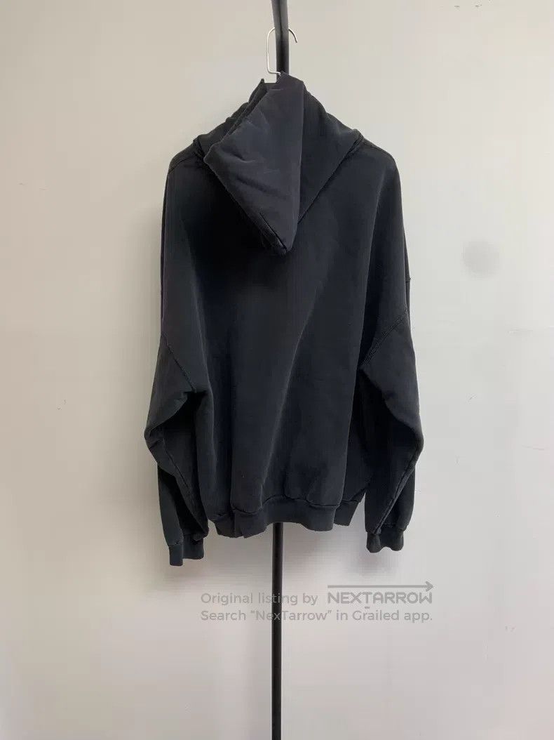Balenciaga Balenciaga Solid Color Raglan Sleeve Hooded Zip-Up Sweatsh Size US S / EU 44-46 / 1 - 2 Thumbnail