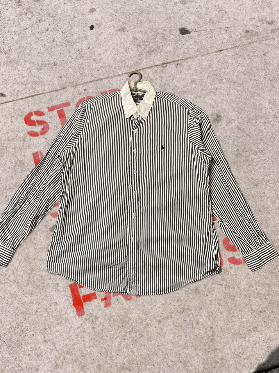 Ralph Lauren Vintage Classic Fit Shirt Ralph Lauren Logo Y2K Size US L / EU 52-54 / 3 - 1 Thumbnail