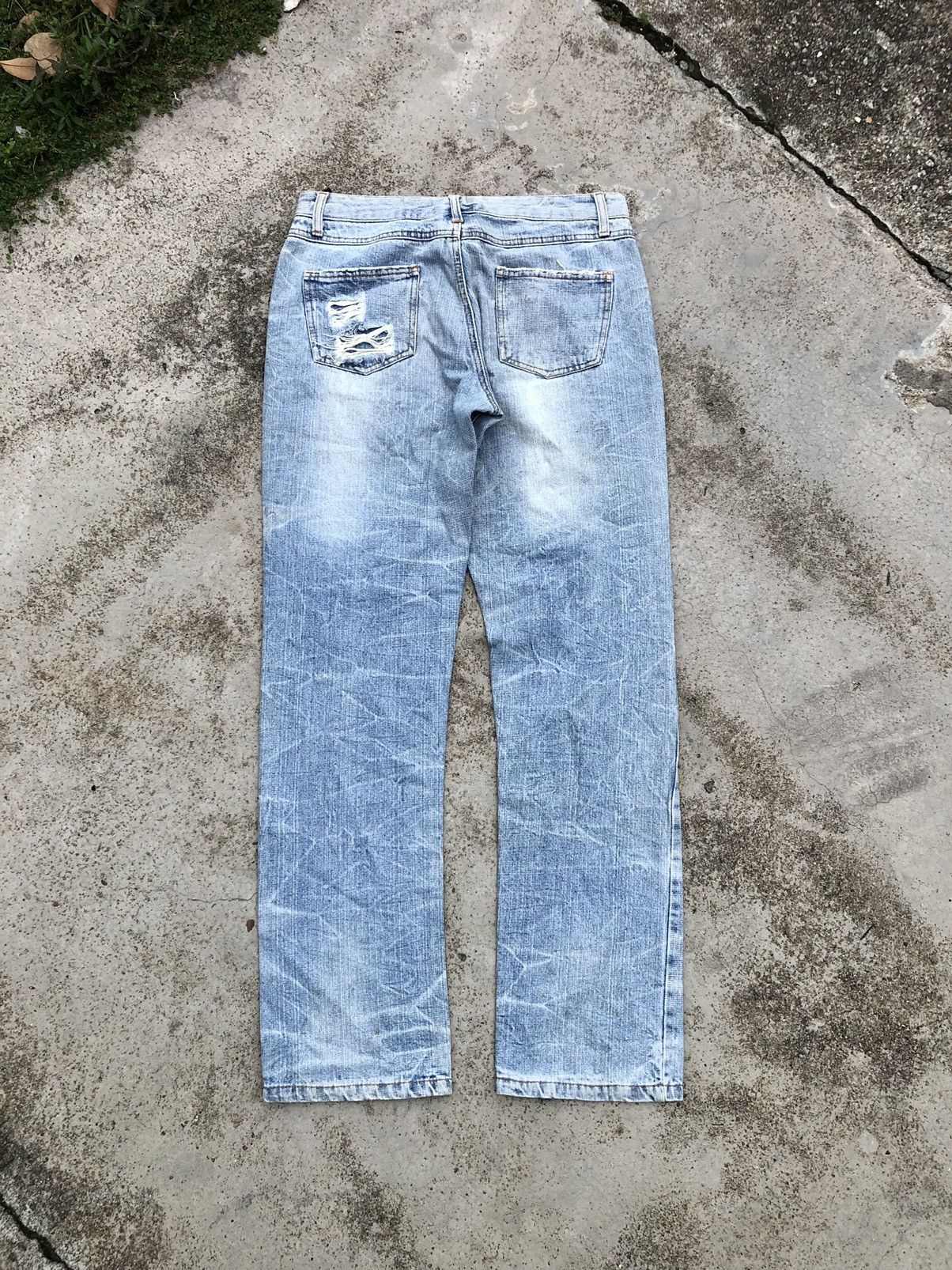 Hypebeast × If Six Was Nine RIPPED DISTRESSED JEANS Size 30" / US 8 / IT 44 - 5 Thumbnail