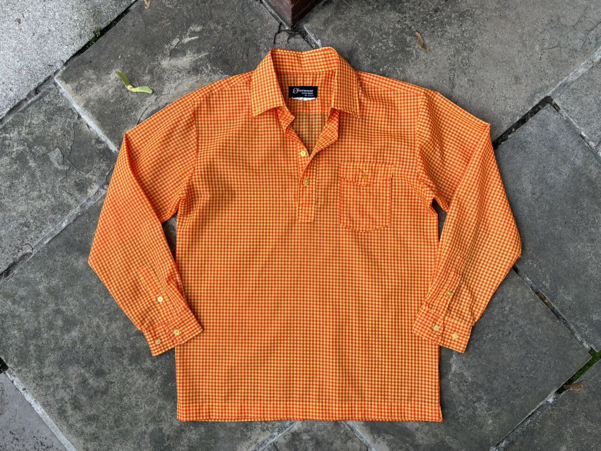 Japanese Brand × Obermeyer × Vintage 1970s Obermeyer Wind Shirt Vintage Anorak Nylon Japan Gorp Size US S / EU 44-46 / 1 - 14 Thumbnail