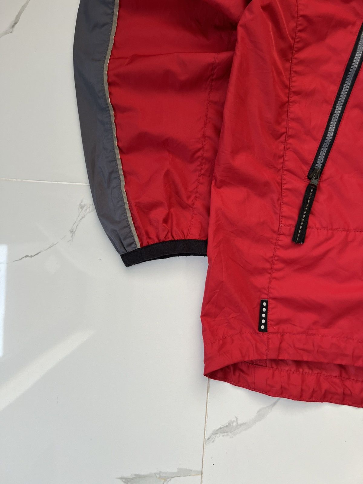 Nike × Vintage 90's NIKE ALPHA RETRO RARE Y2K TRACK JACKET SWOOSH LOGO Size US M / EU 48-50 / 2 - 3 Thumbnail