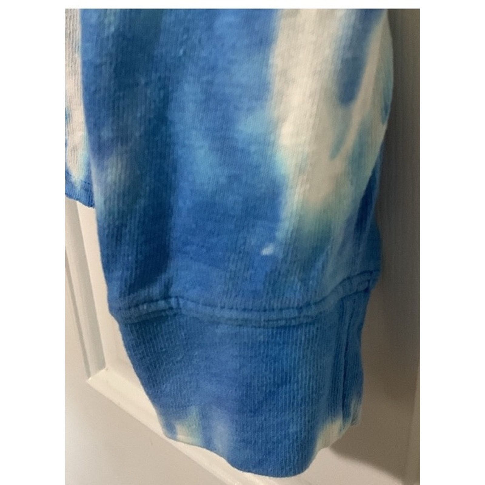 Splendid SPLENDID White Blue Pink Tie Dye Top NWT $148 L Size L / US 10 / IT 46 - 8 Thumbnail