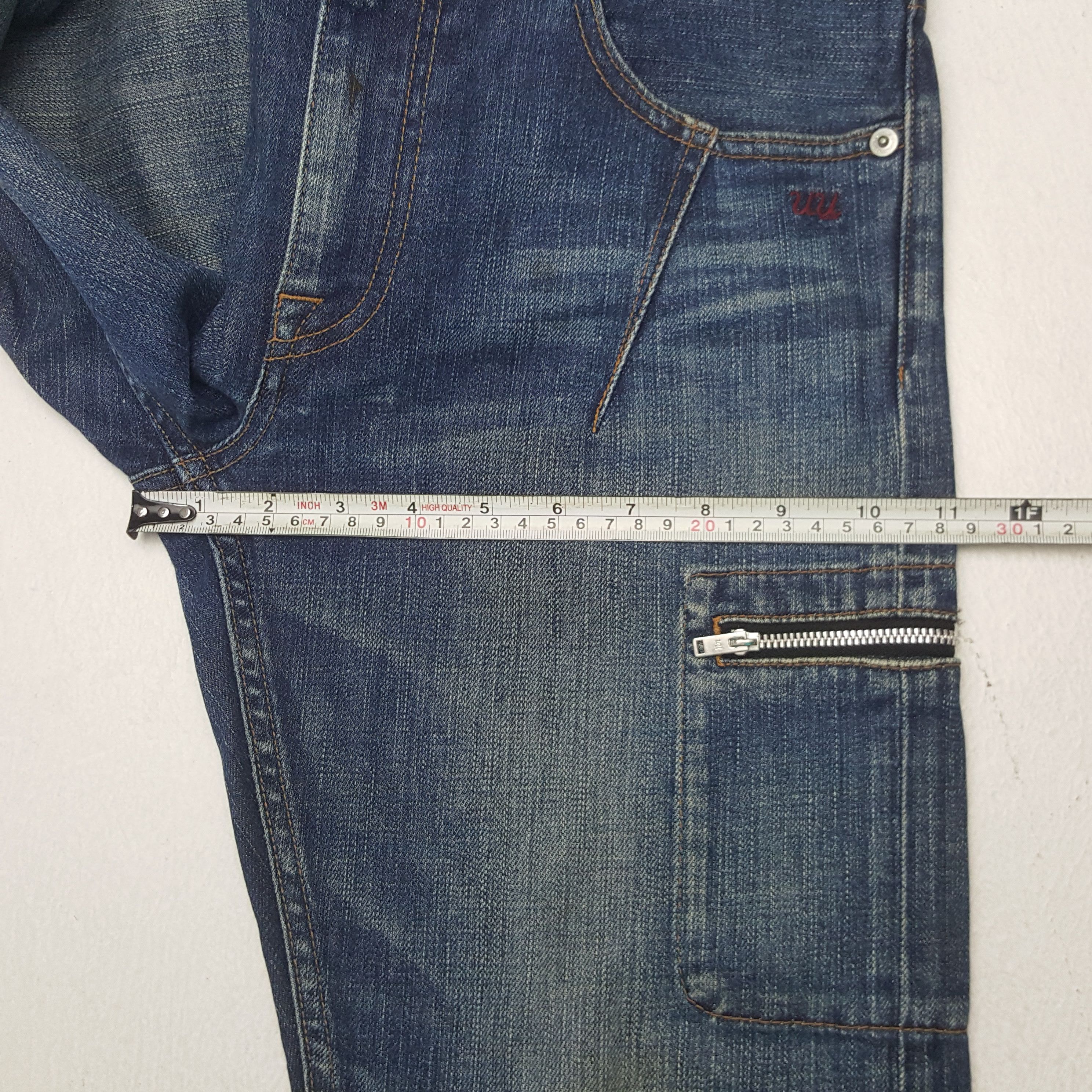 Undercover × Uniqlo × Vintage Vintage Uniqlo Undercover Japanese Brand Denim Jeans c280N4 Size US 30 / EU 46 - 12 Thumbnail
