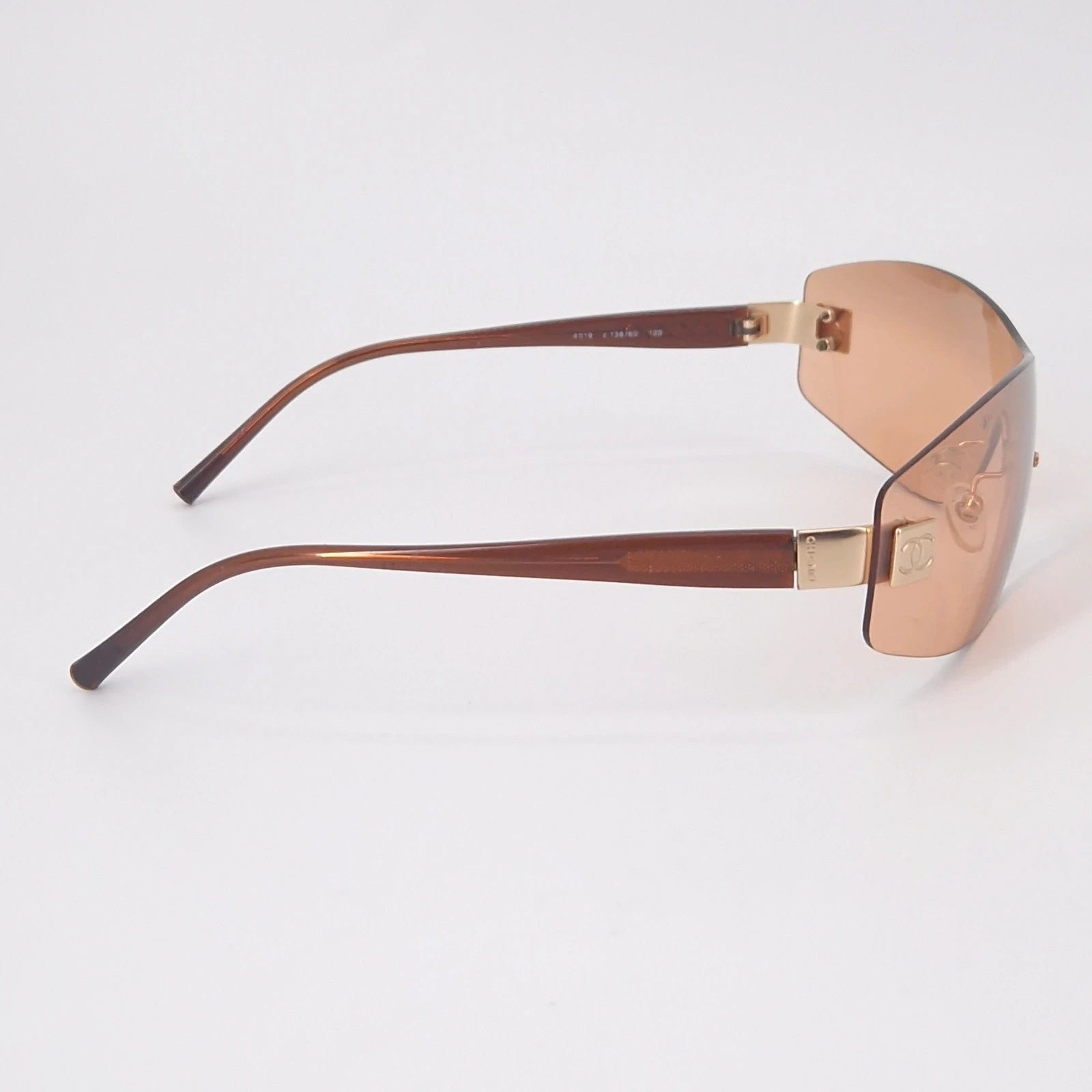 Chanel Chanel Blade Runner CC Sunglasses Size ONE SIZE - 3 Thumbnail