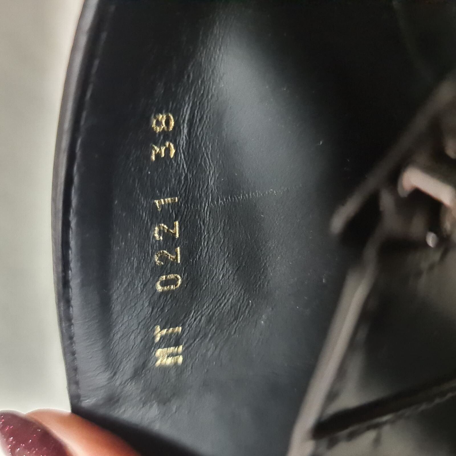 Dior Dior Black Leather Combat Boots sz. 38 Size US 7 / IT 37 - 10 Thumbnail
