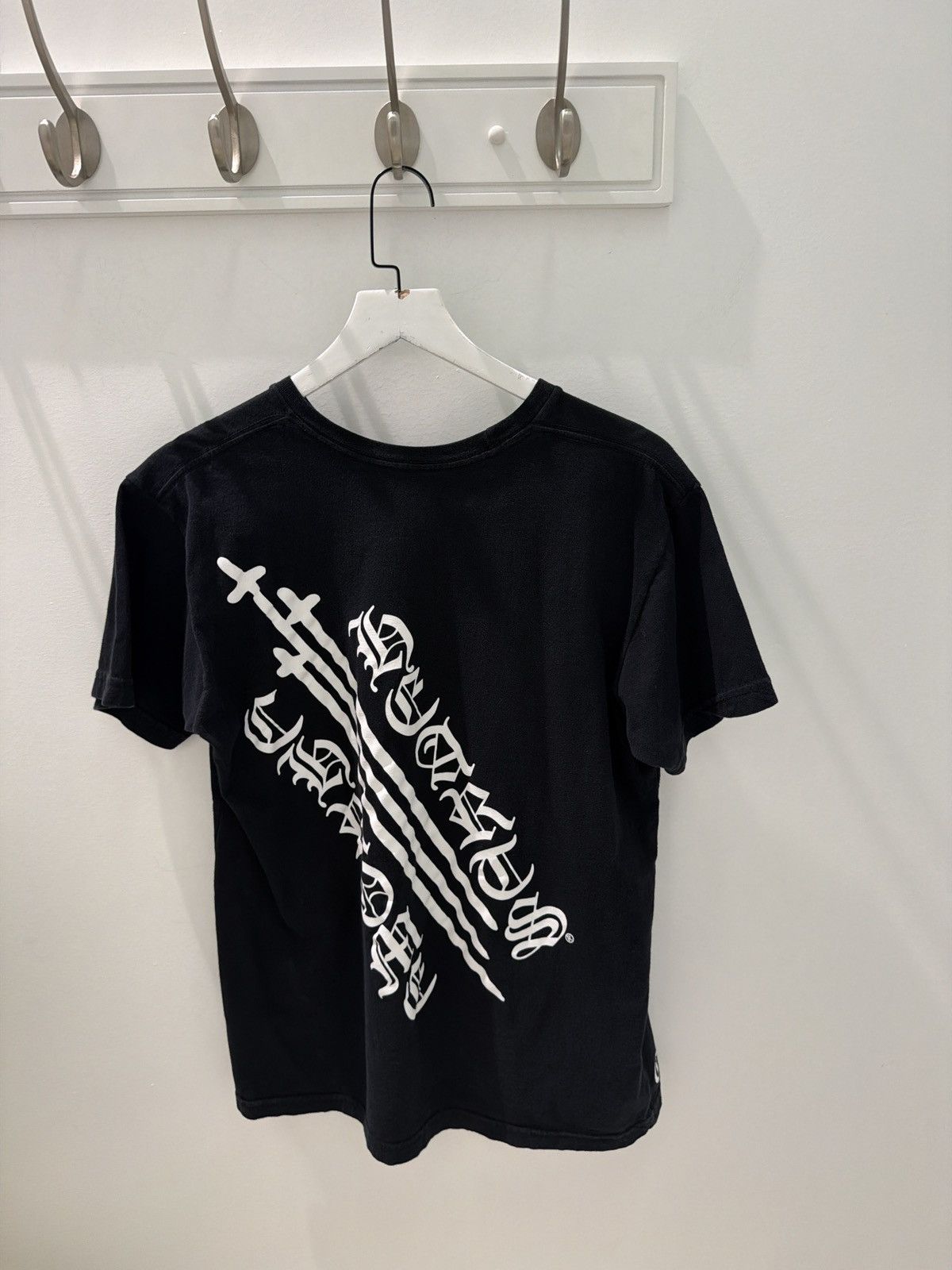Chrome Hearts Chrome Hearts Triple Long Cross Black Tee Size US L / EU 52-54 / 3 - 2 Thumbnail