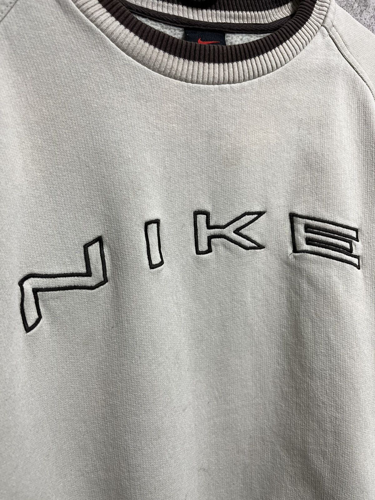 Nike × Vintage Y2K Nike Vintage 90’s Retro Embroidered Big Logo Spellout Size US XS / EU 42 / 0 - 4 Thumbnail