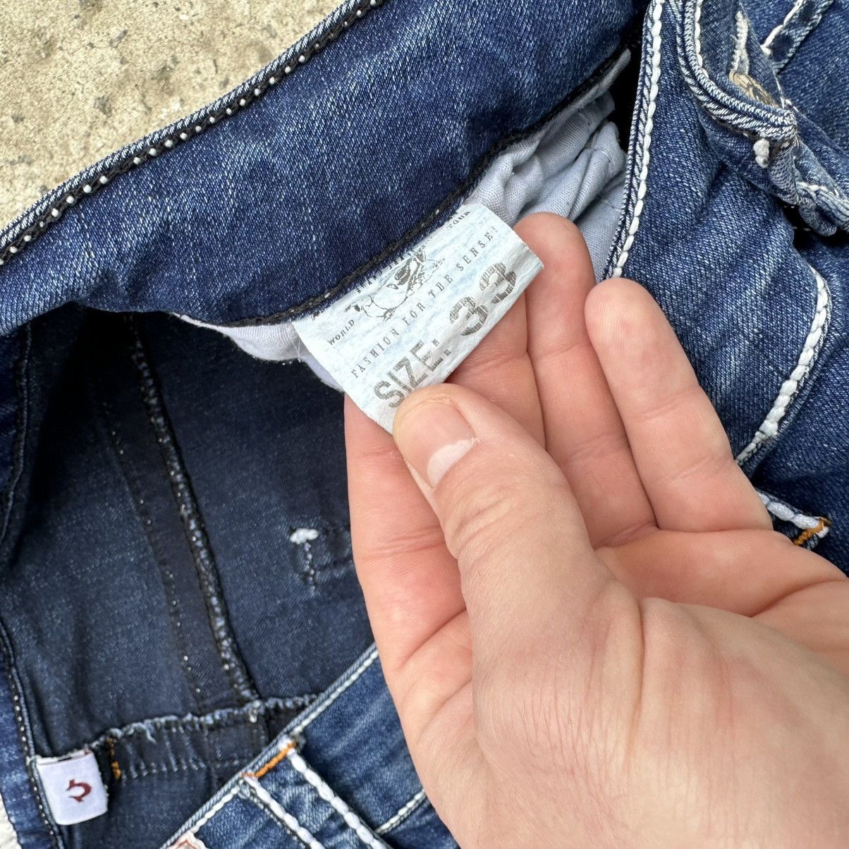 True Religion Vintage True Religion Jeans Size 33 00s USA Japan Size US 33 - 11 Thumbnail