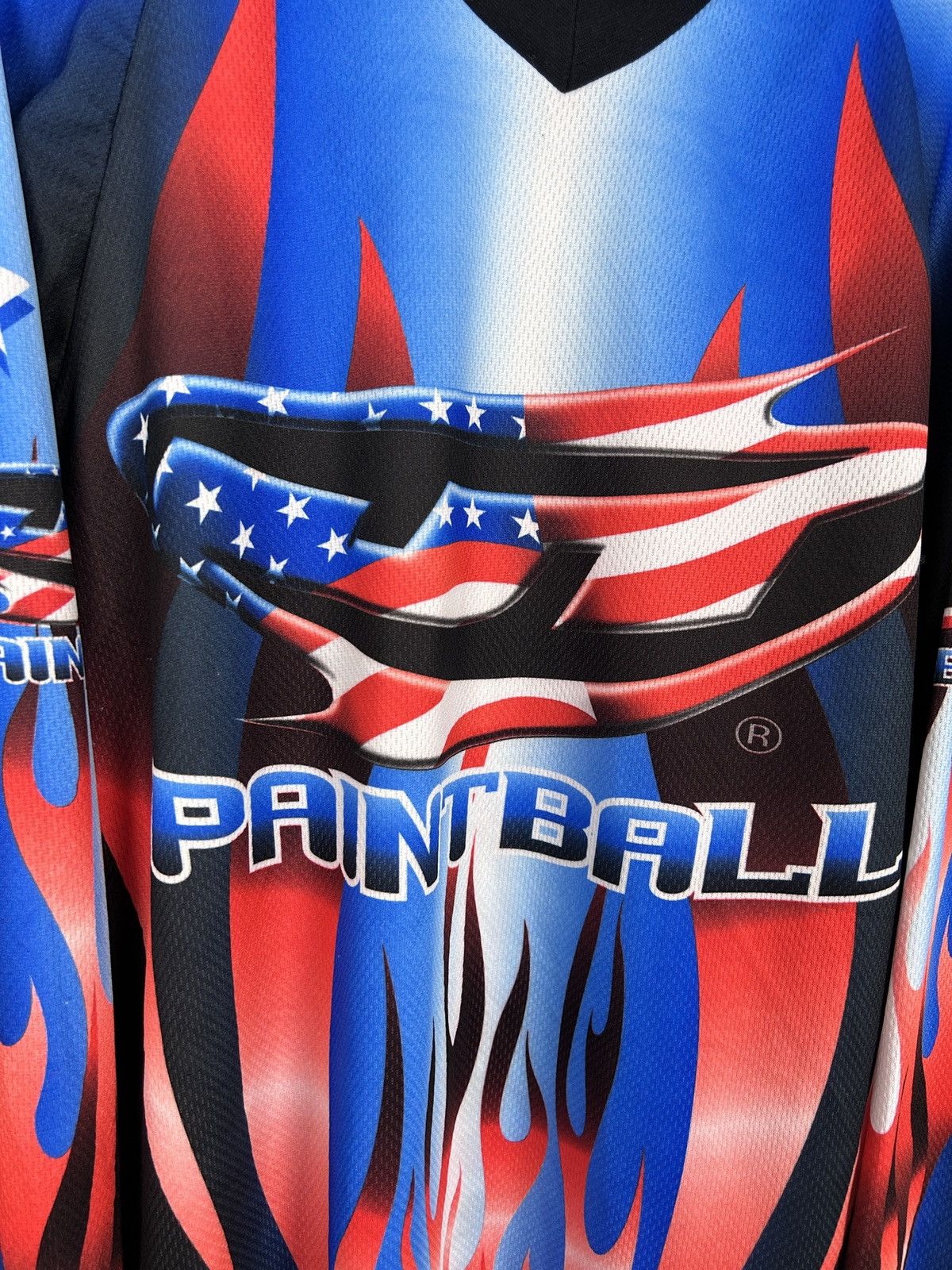 Maillot paintball vintage JT Racing années 90 manches longues