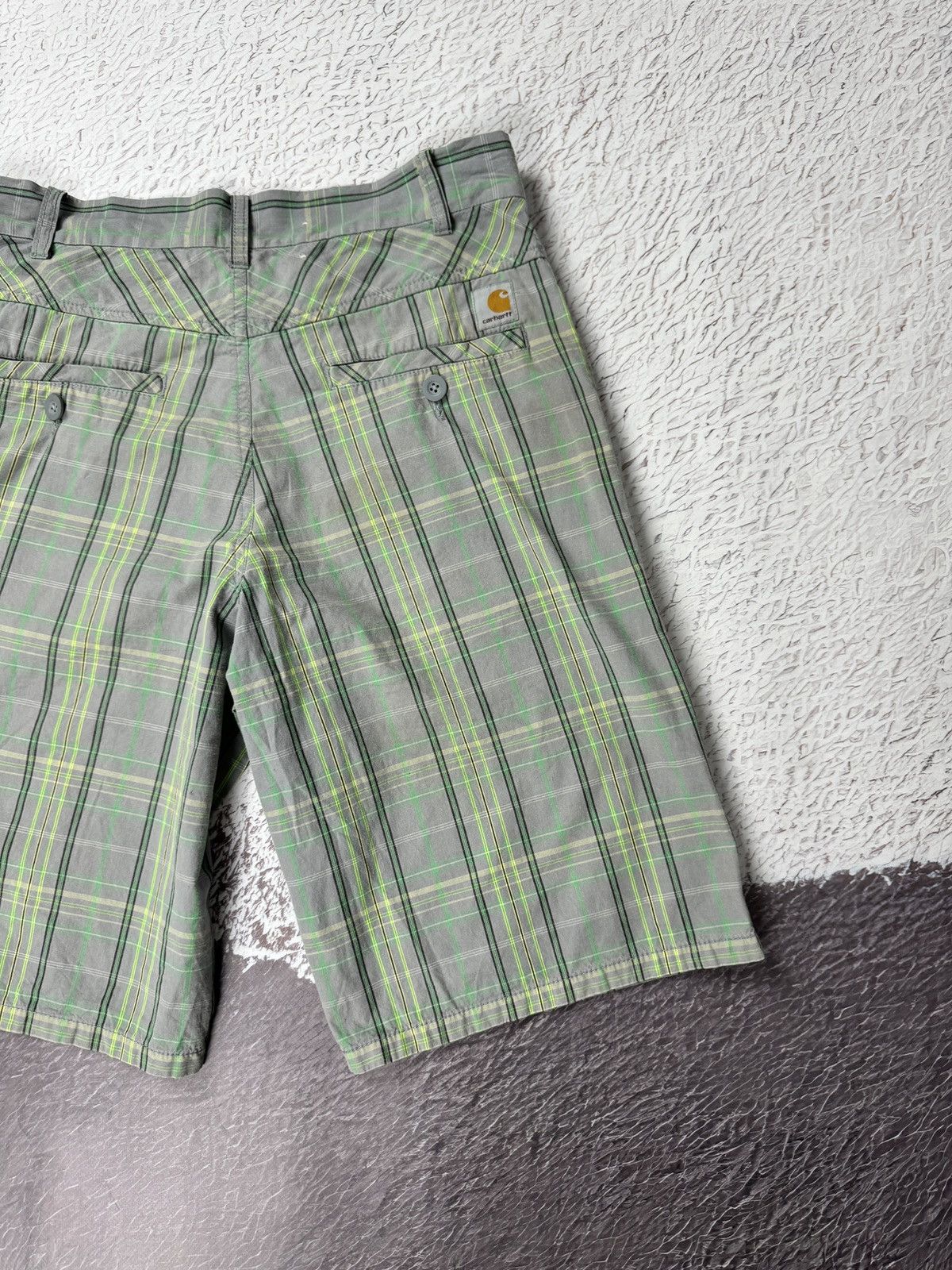 Carhartt Carhartt Freight Bermuda vintage checkered shorts size 29 Size US 29 - 11 Thumbnail