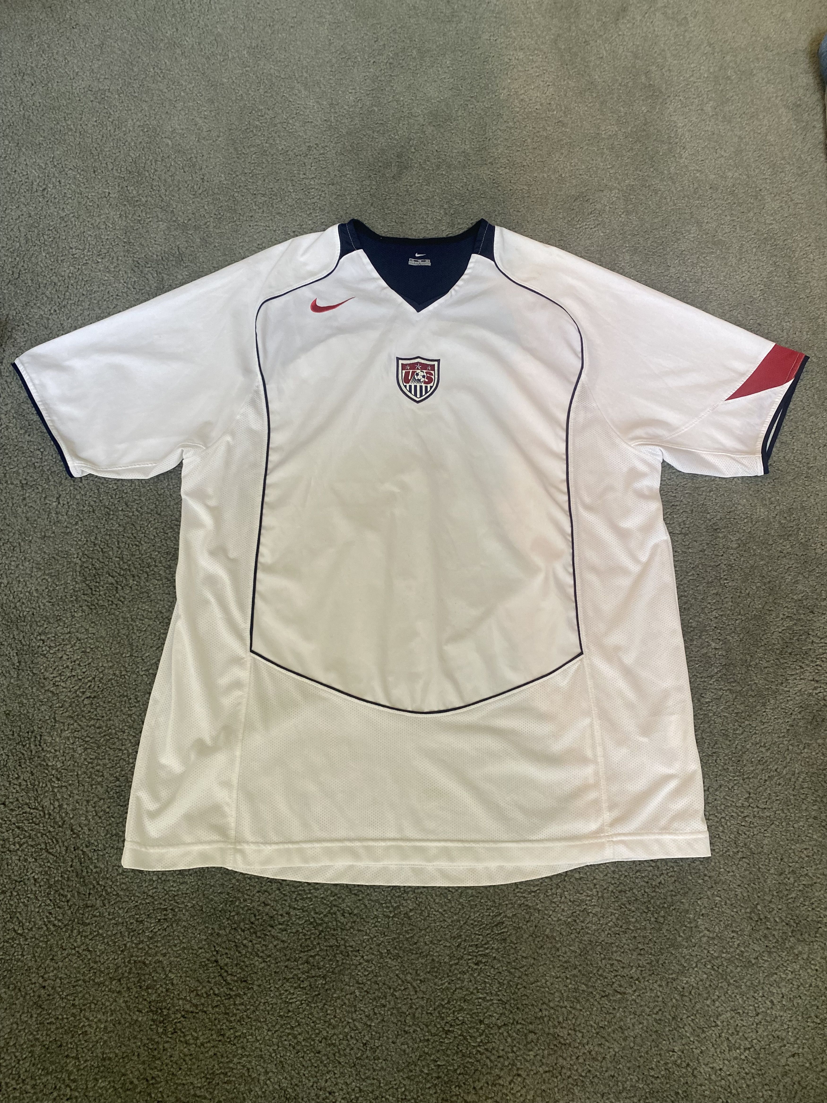 Vintage 2004 Nike USA Soccer Jersey XL