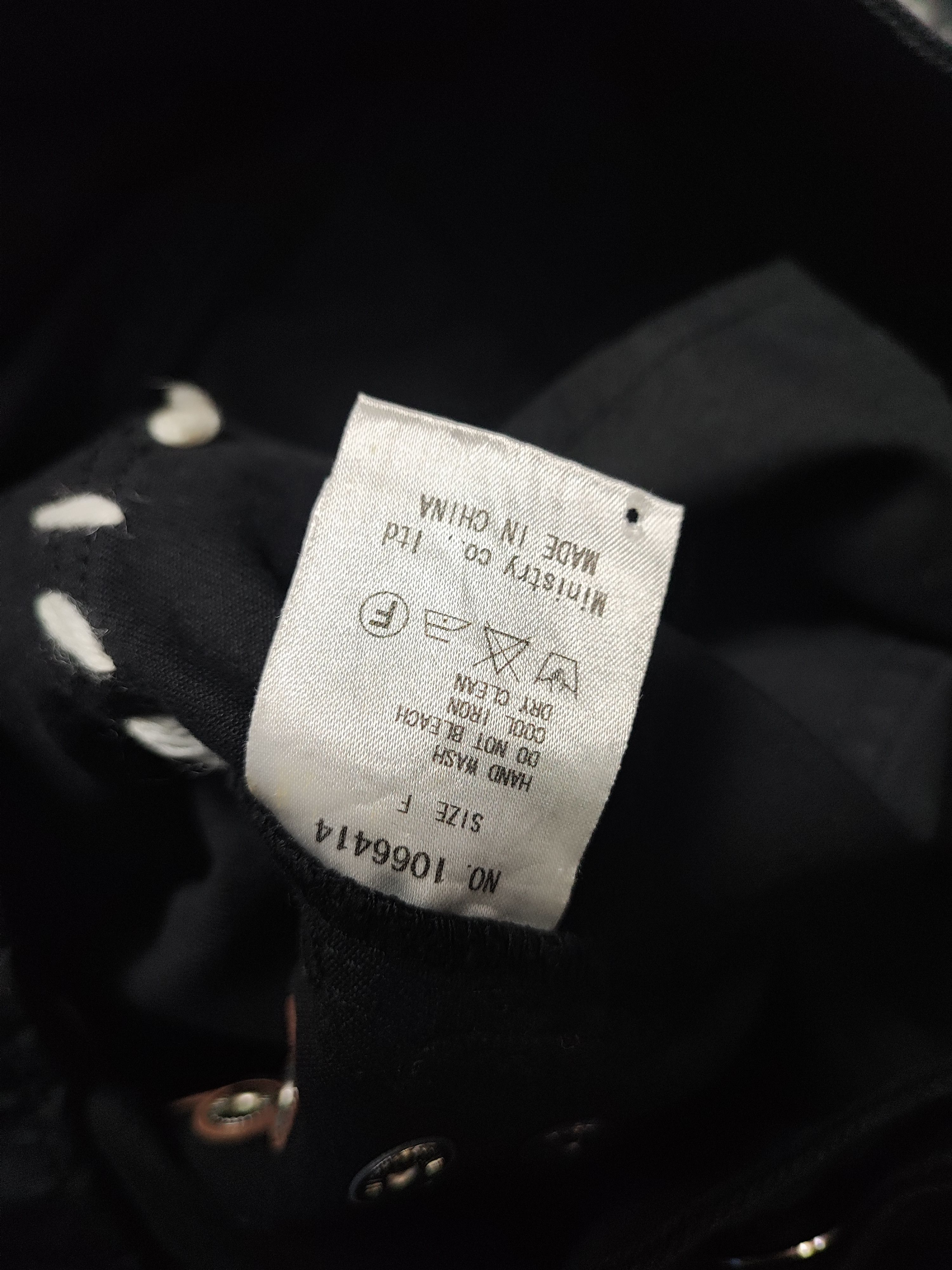 Vivienne Westwood Candy Stripper Bondage ERD Grunge Chrome Distressed Size US 31 - 14 Thumbnail