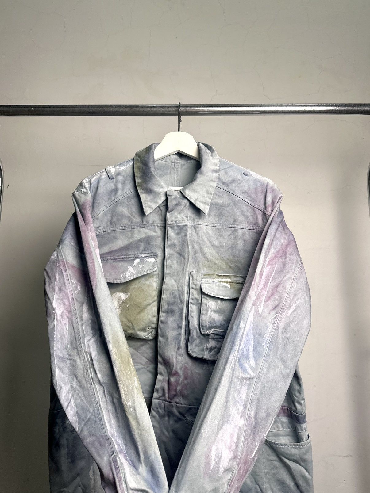 Acne Studios Acne Studios Paint Splatter Utility Jacket Size US M / EU 48-50 / 2 - 8 Thumbnail