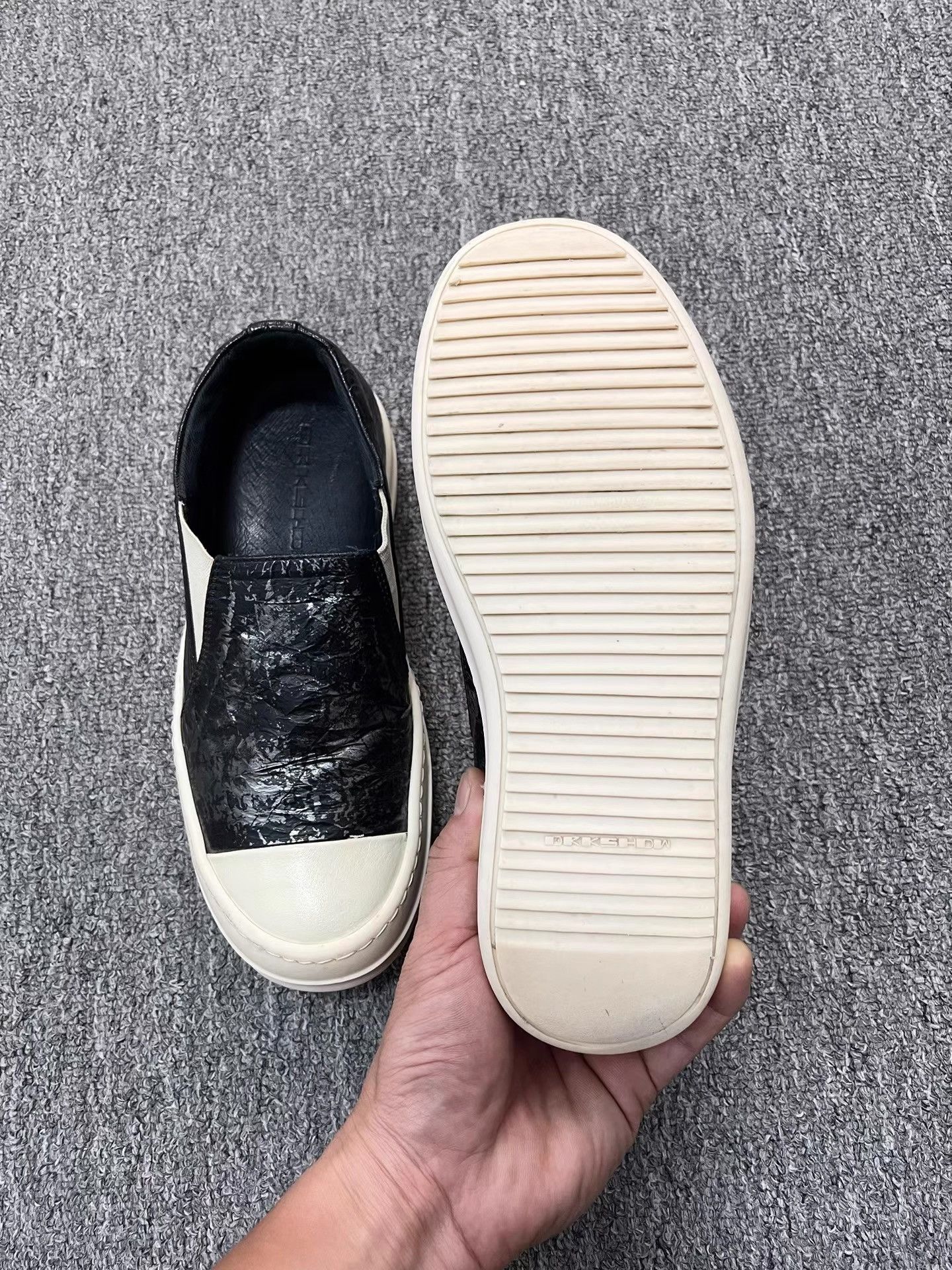 Rick Owens Rick Owens Foil Slip-On Big Converse K34 Size US 6 / IT 36 - 7 Thumbnail
