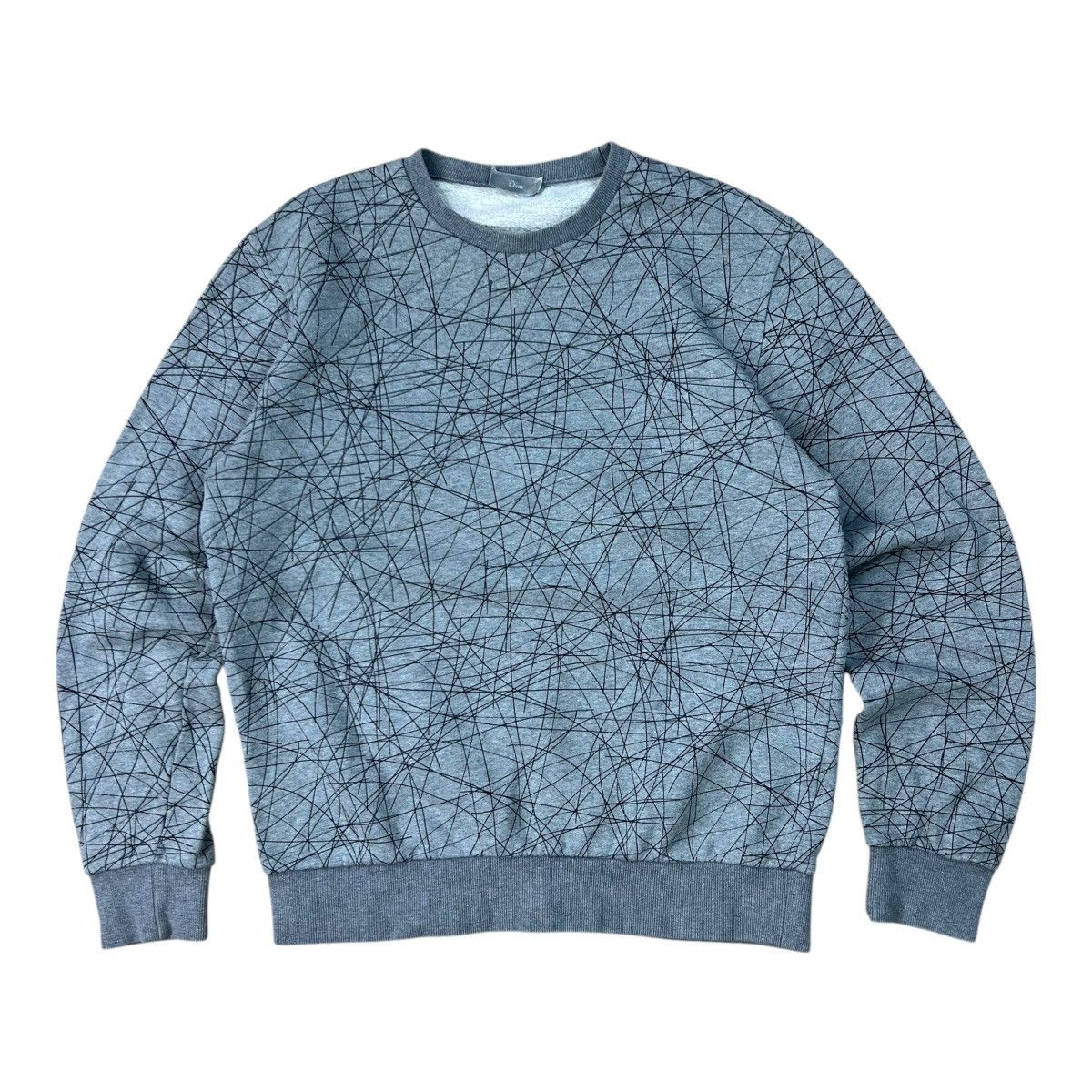DIOR PRINTED SWEATSHIRT DESINGER LUXURY AVANT GARDE ITALY